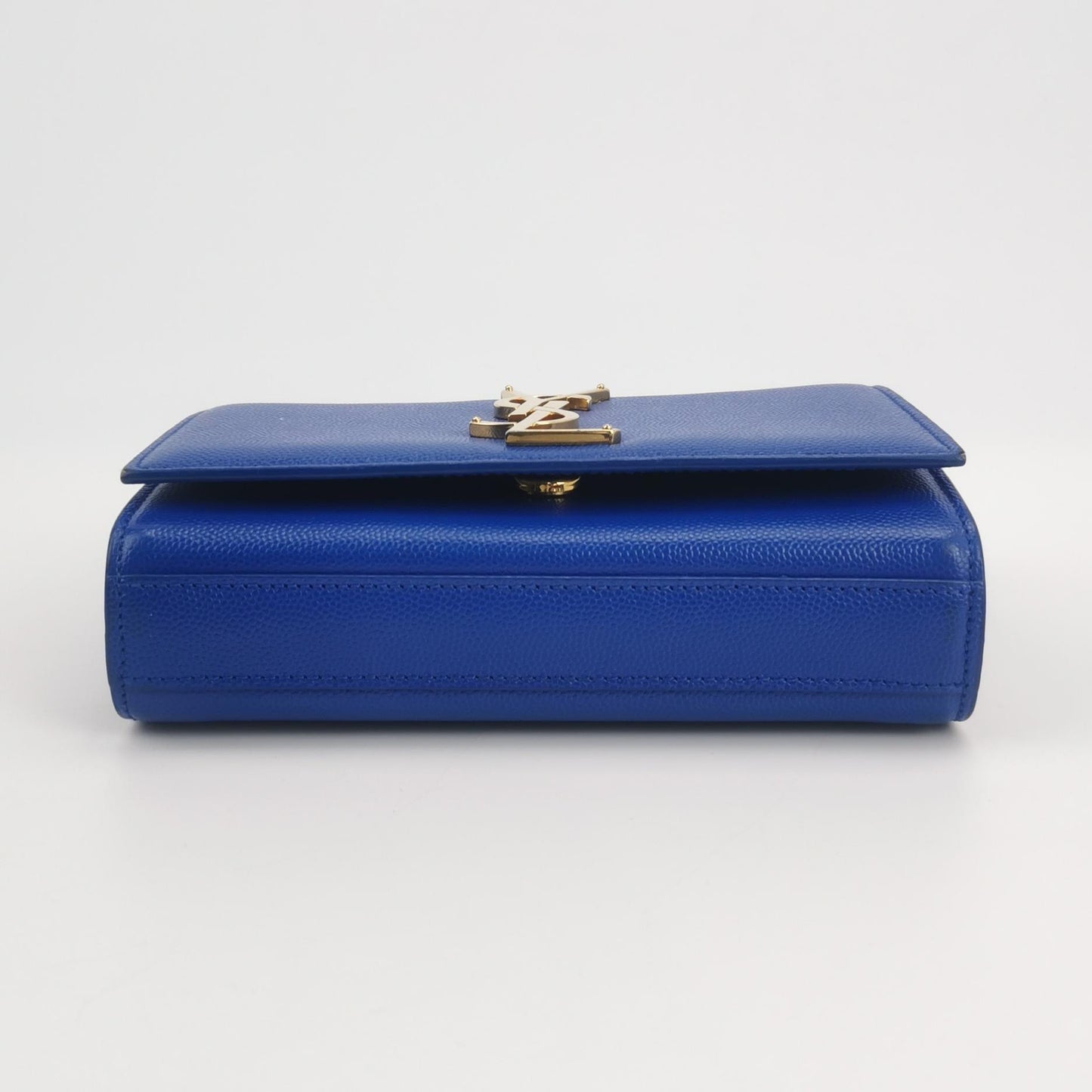 Saint Laurent - Kate - Grained Leather - Blue - (mini)