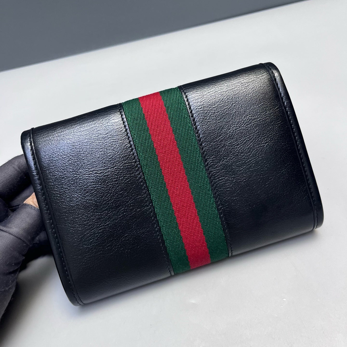 Gucci - Rajah Chain Bag - Leather - Black - (Mini)