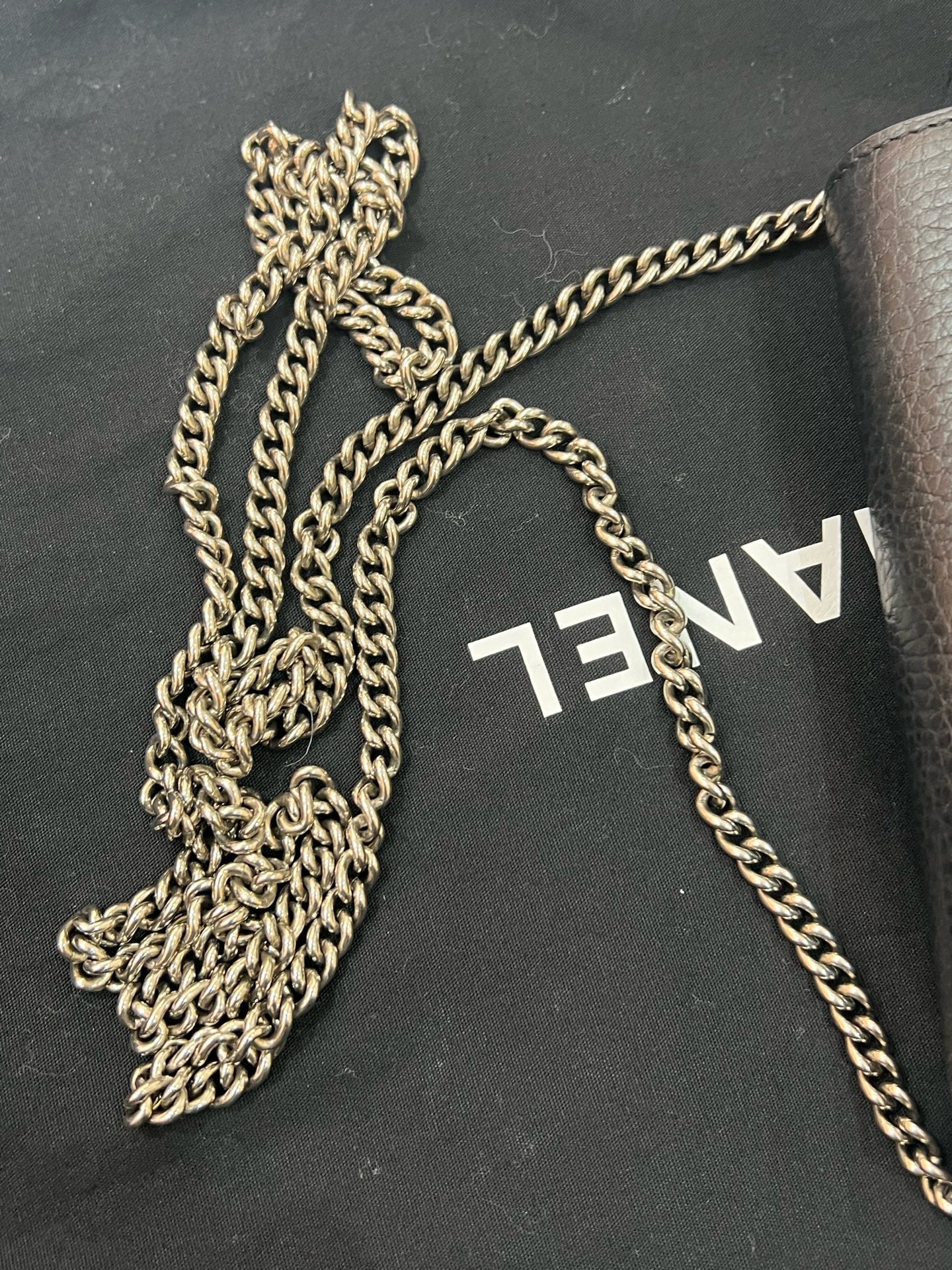 Gucci - Dionysus Mini Chain Bag - Grained leather - Black - (mini)