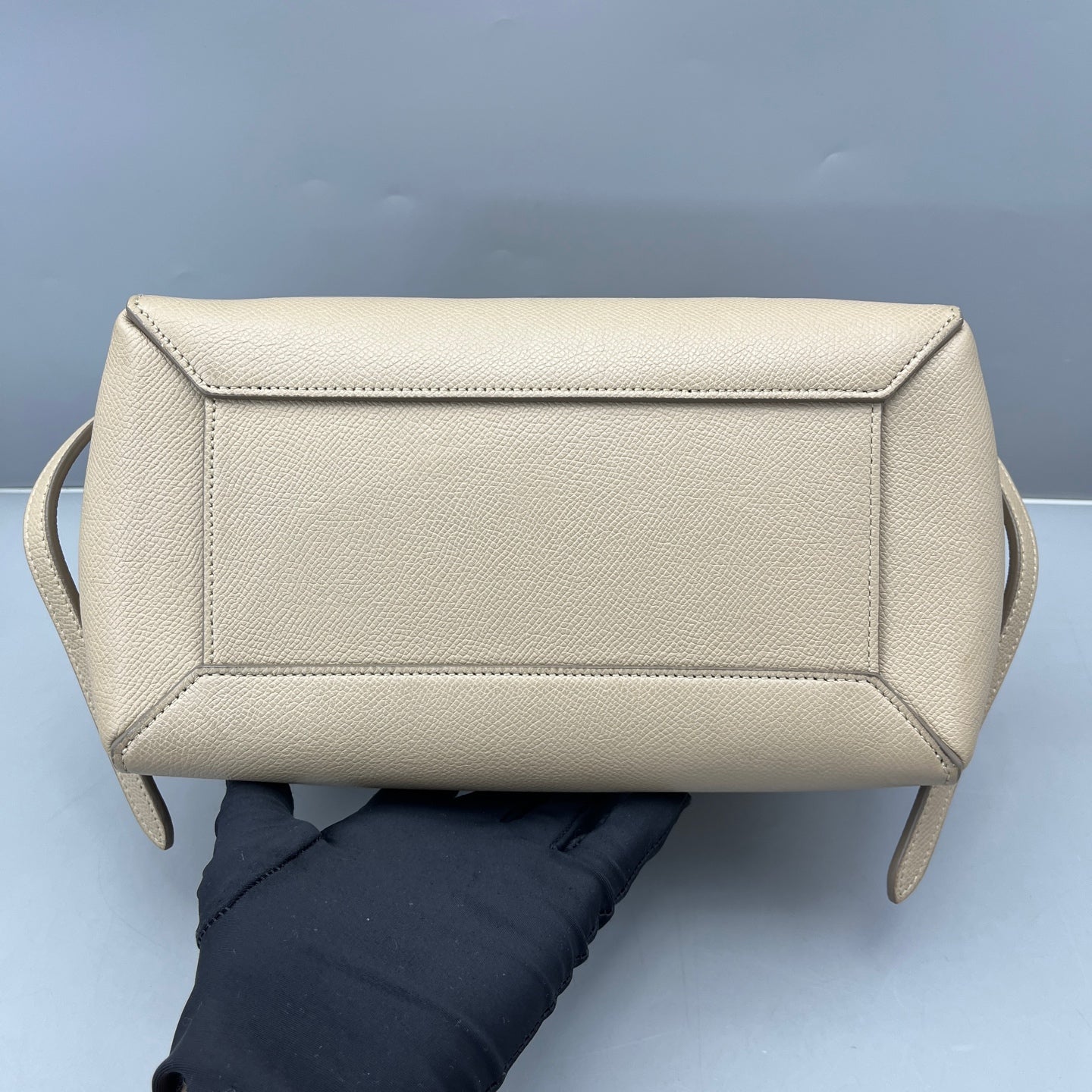 Celine - Belt Bag Small - Grained calfskin leather - Beige with Gold-Tone Hardware - (Small)