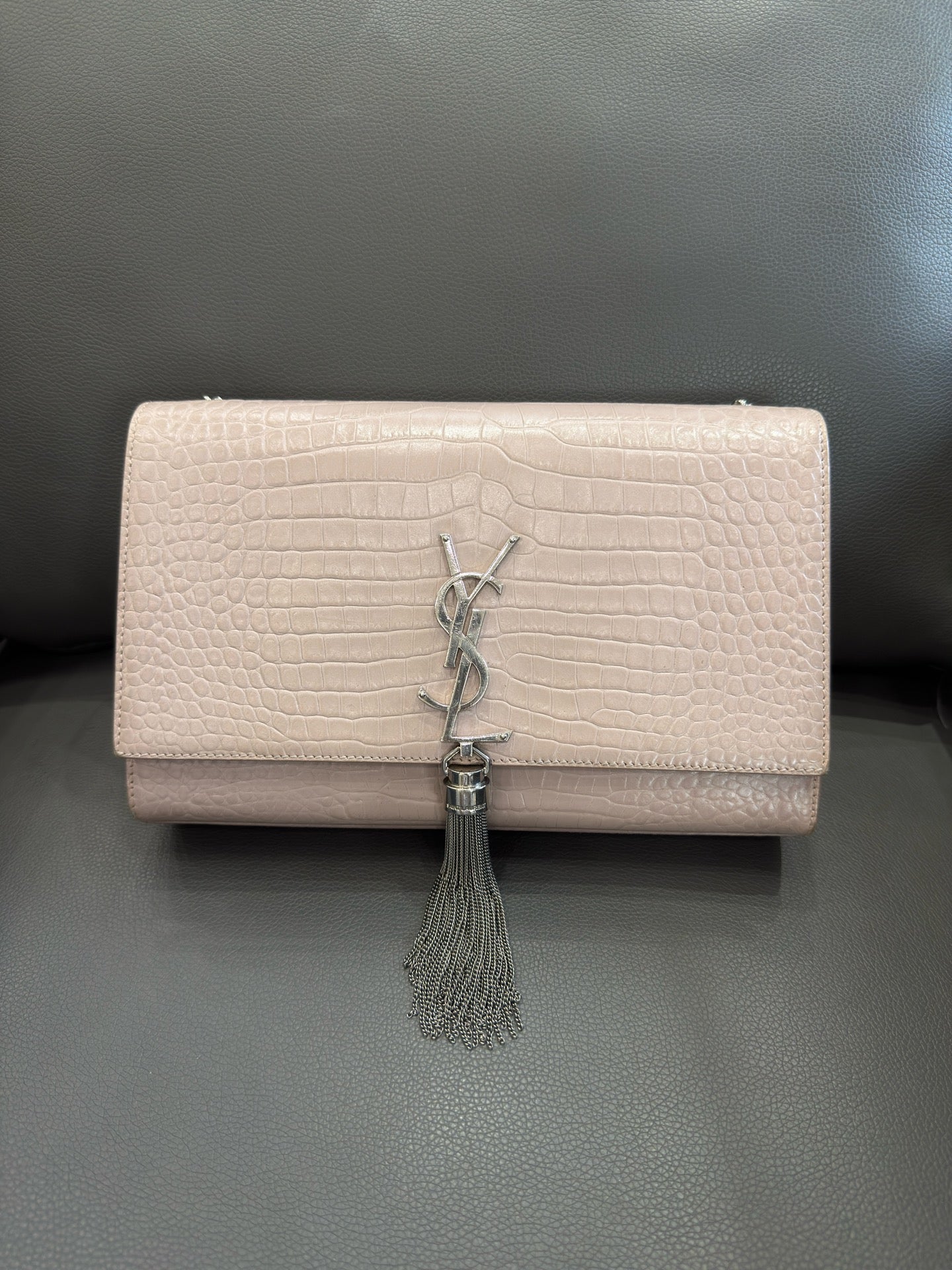 Saint Laurent - Kate Tassel Bag - Leather - Pink - (small)