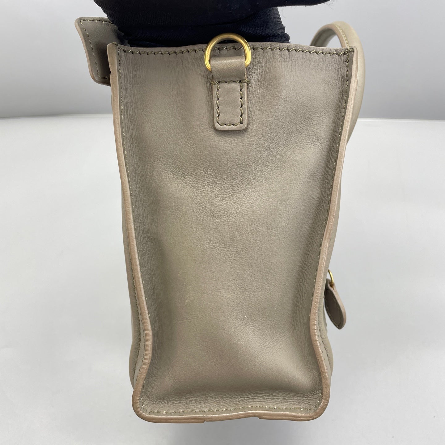 Celine - Luggage Nano - Calfskin leather - Grey - (mini)
