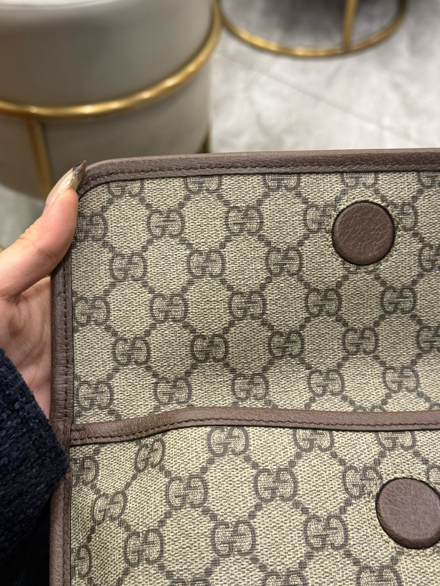Gucci - Ophidia GG Supreme Tiger Head Belt Bag - Coated canvas with leather trim - Beige - (Small)