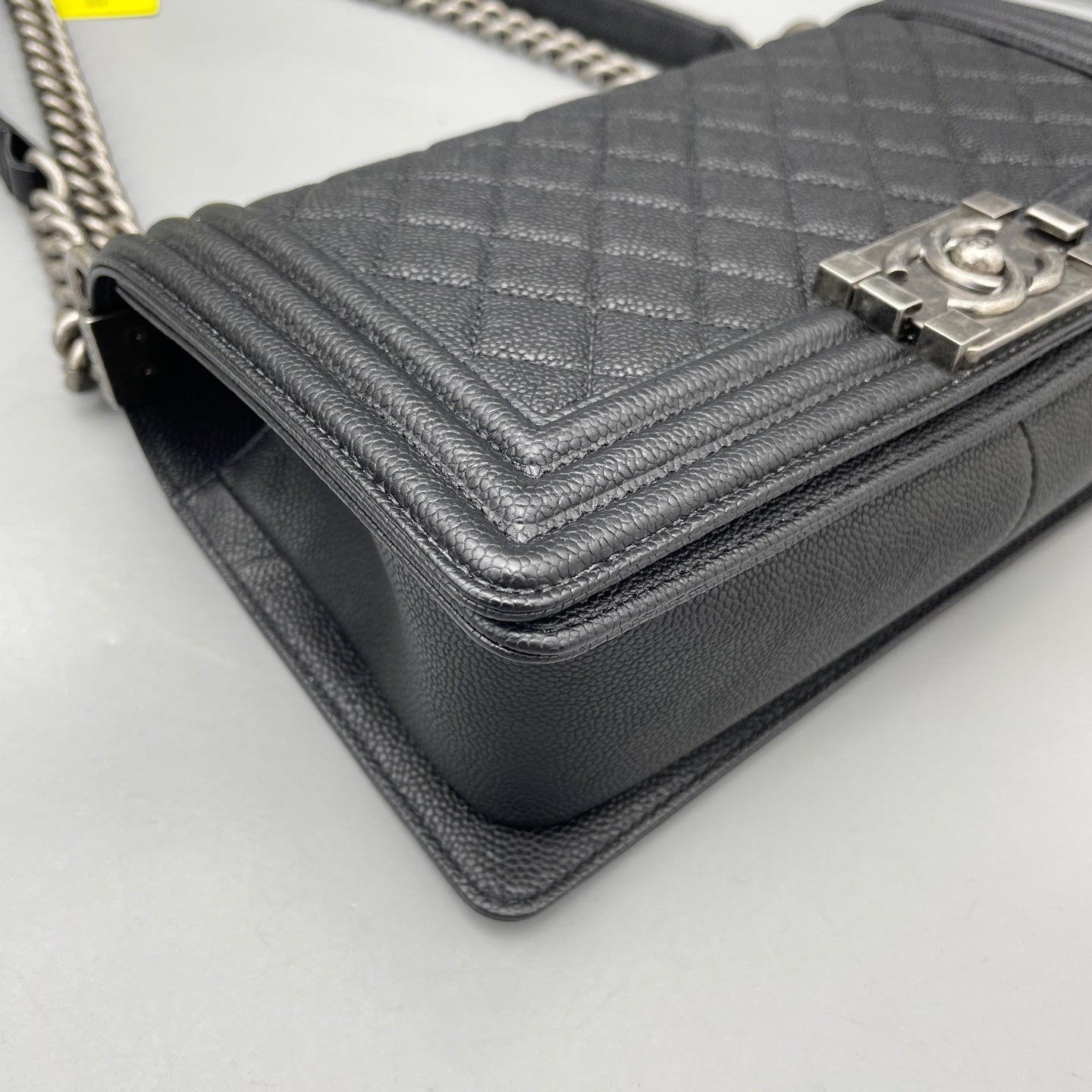 Chanel - Boy Chanel Flap Bag - Caviar leather - Black - (Medium)