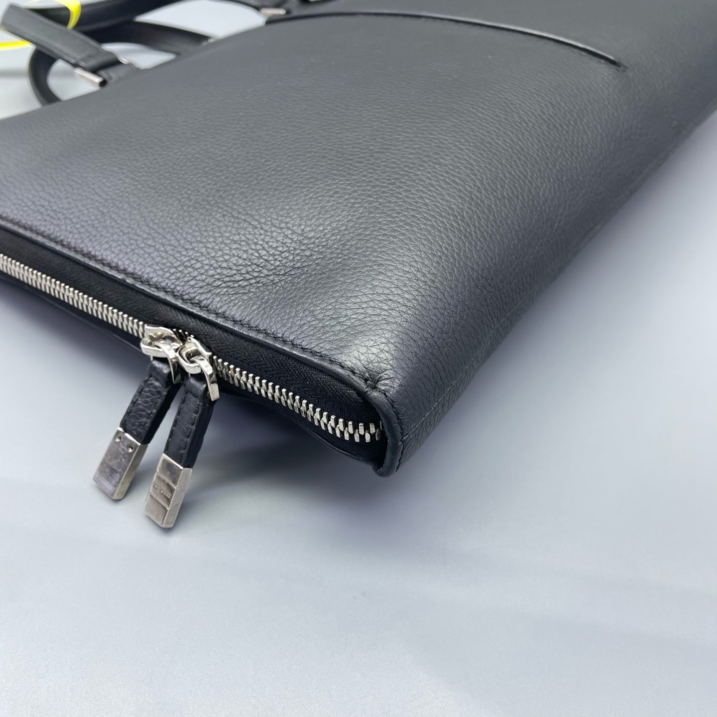 Dior - Grained Leather Briefcase - Leather - Black - (medium)