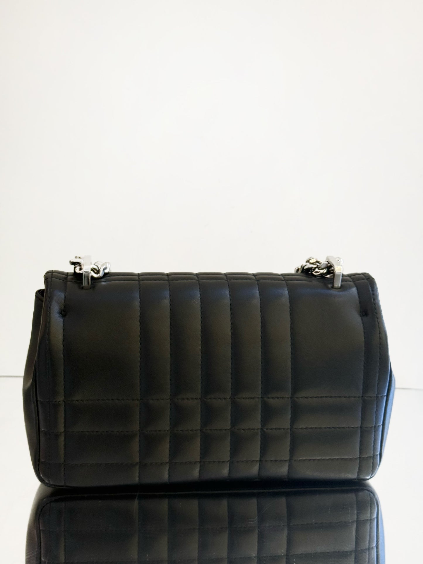 Burberry - Small Lola Bag - Lambskin leather - Black - (Small)