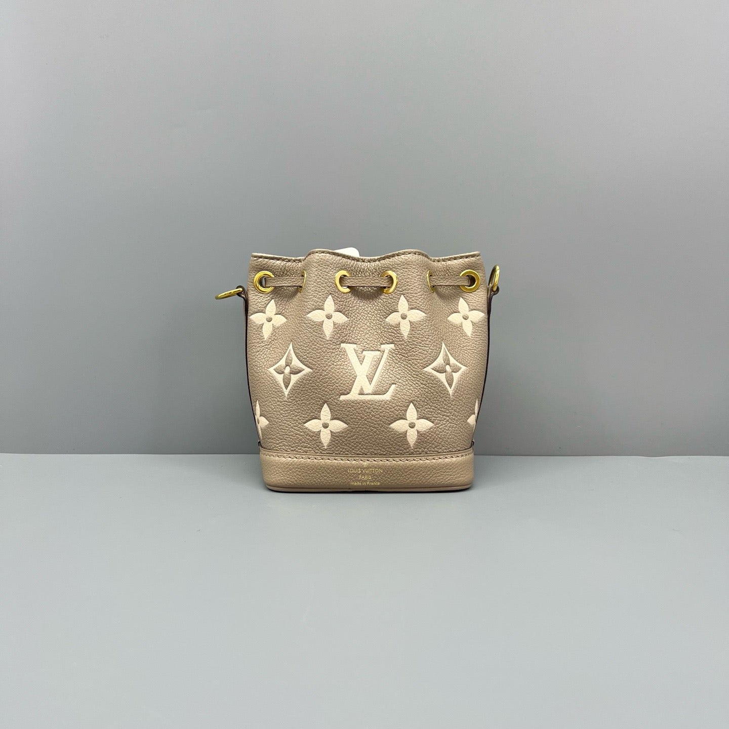 Louis Vuitton - Nano Noé - Monogram Empreinte leather - Grey - (mini)