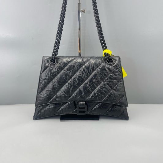 Balenciaga - Crush Medium - Leather - Black - (medium)