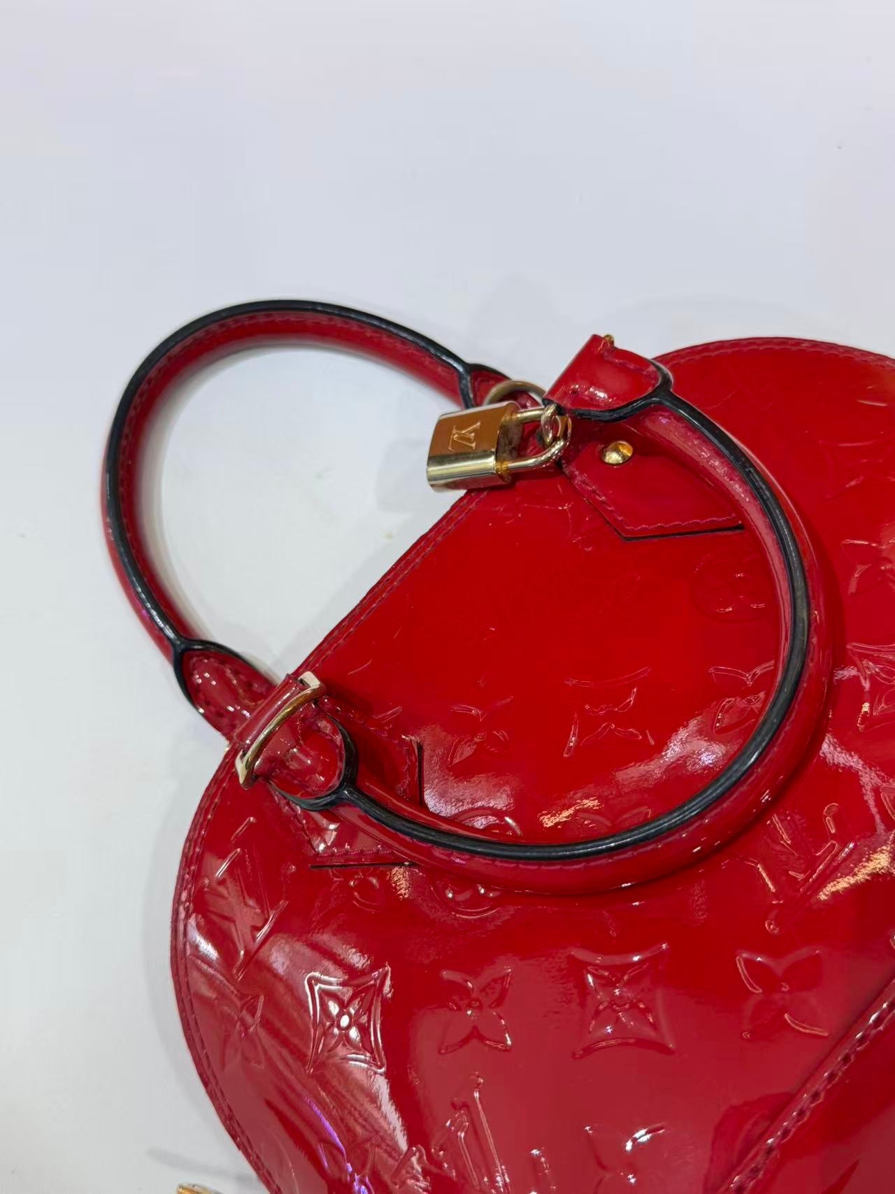 Louis Vuitton - Alma BB - Patent leather - Red - (mini)