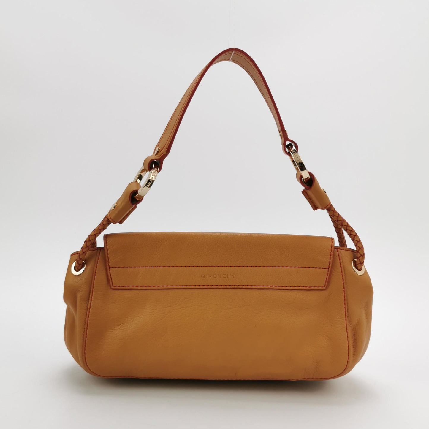 Givenchy - Givenchy 4G Emblem Shoulder Bag - Leather - Camel - (Medium)