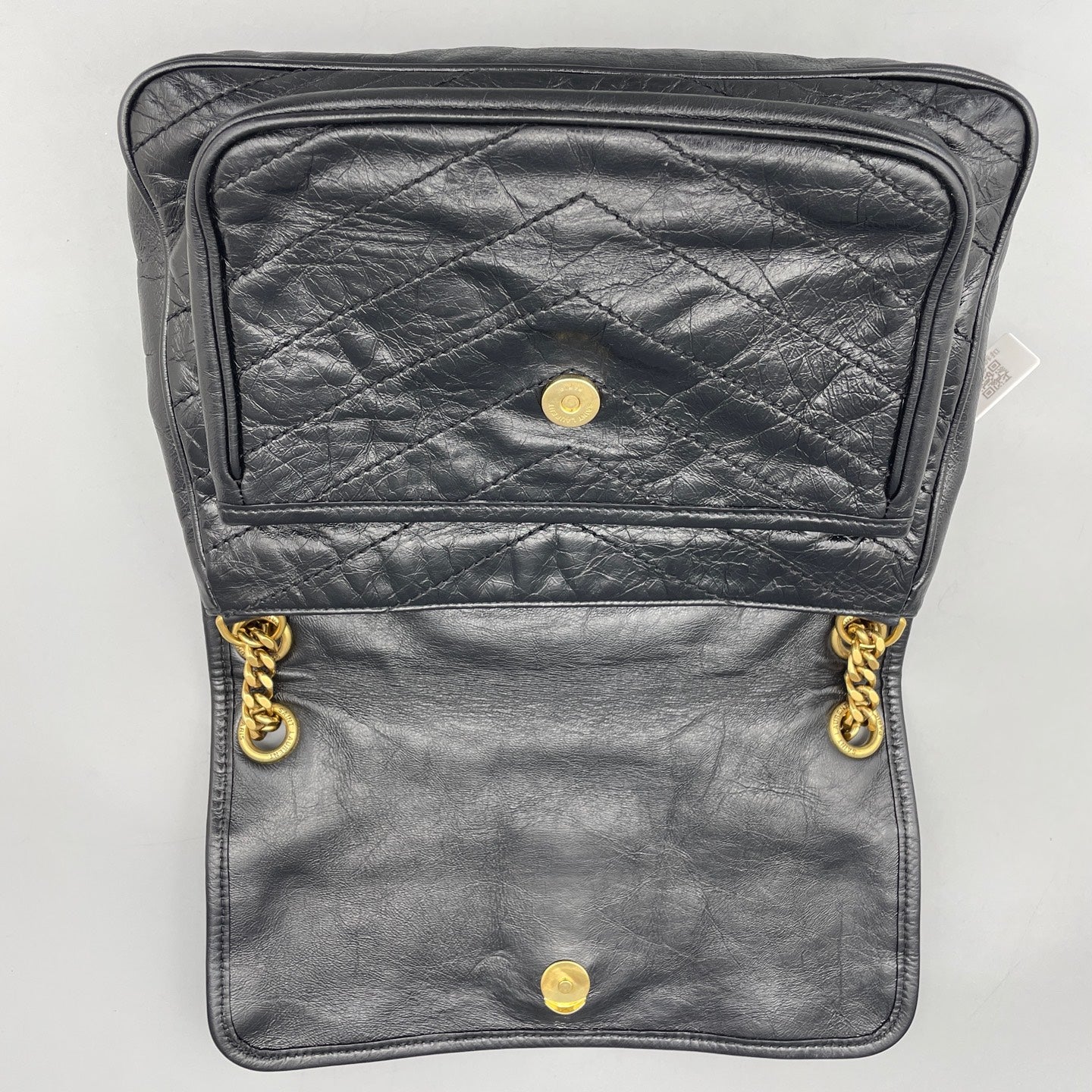 Saint Laurent - Niki Medium - Leather - Black - (medium)