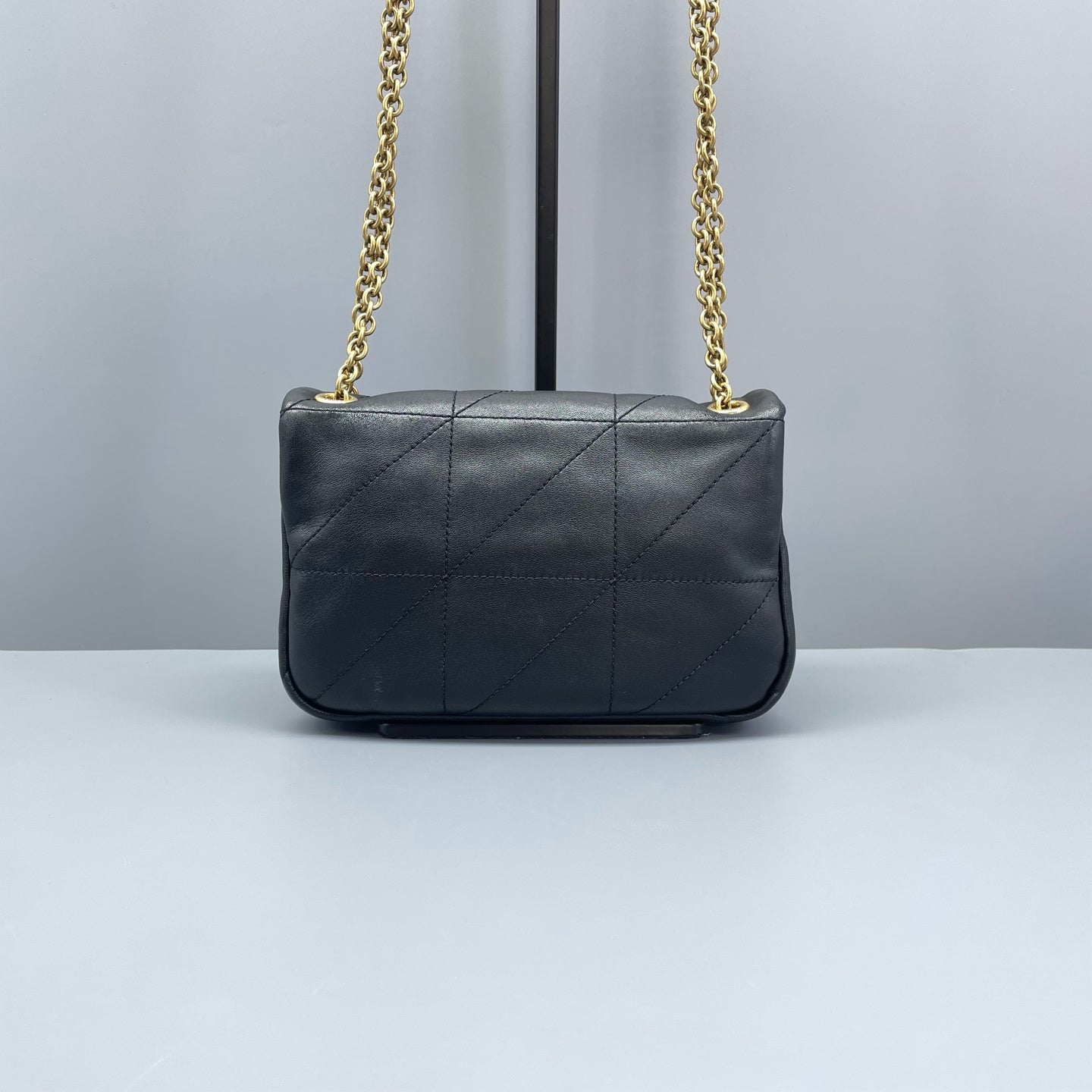 Saint Laurent - Jamie Chain Bag - Lambskin leather - Black with Gold-Tone Hardware - (small)