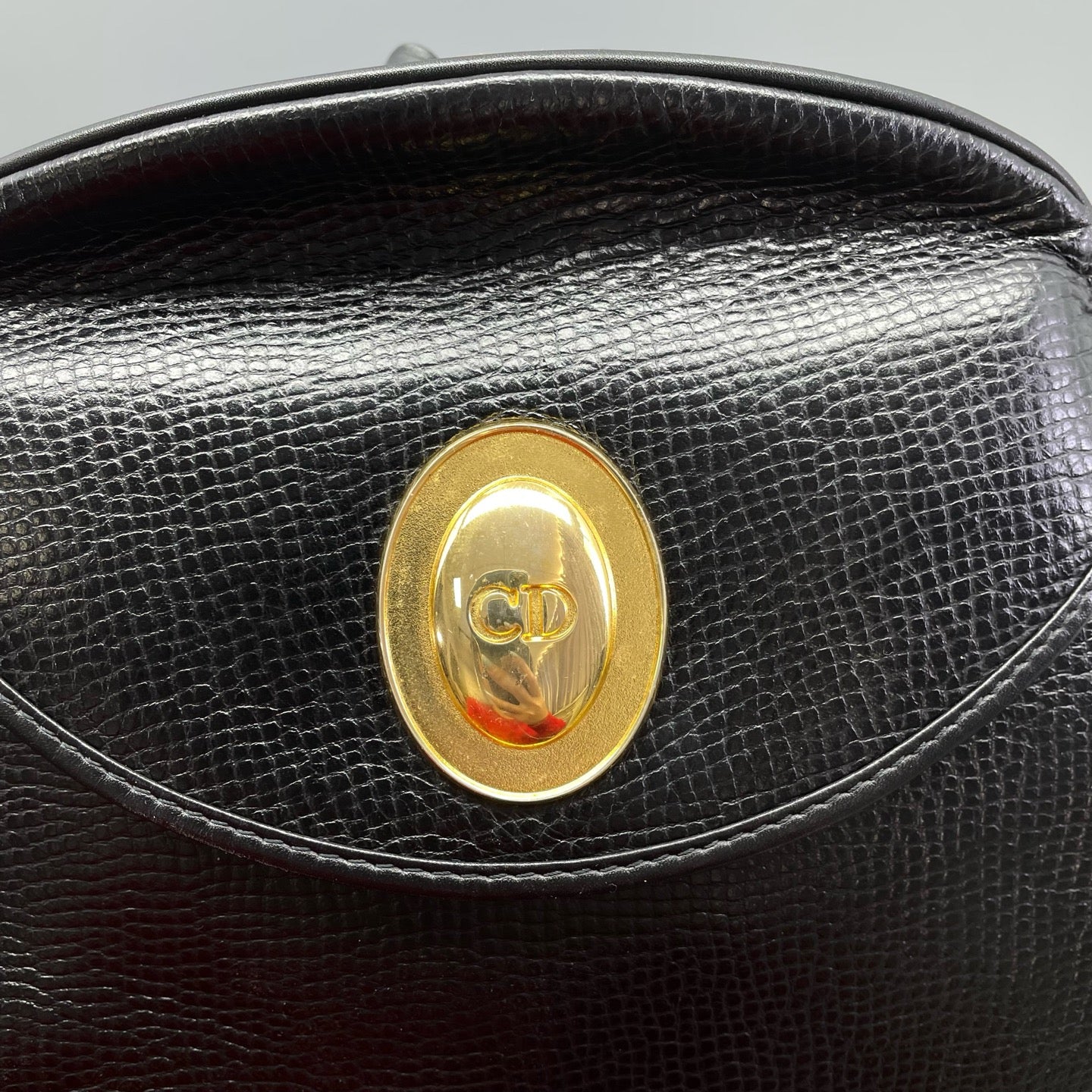 Dior - Vintage CD Coin Backpack - Leather - Black - (medium)