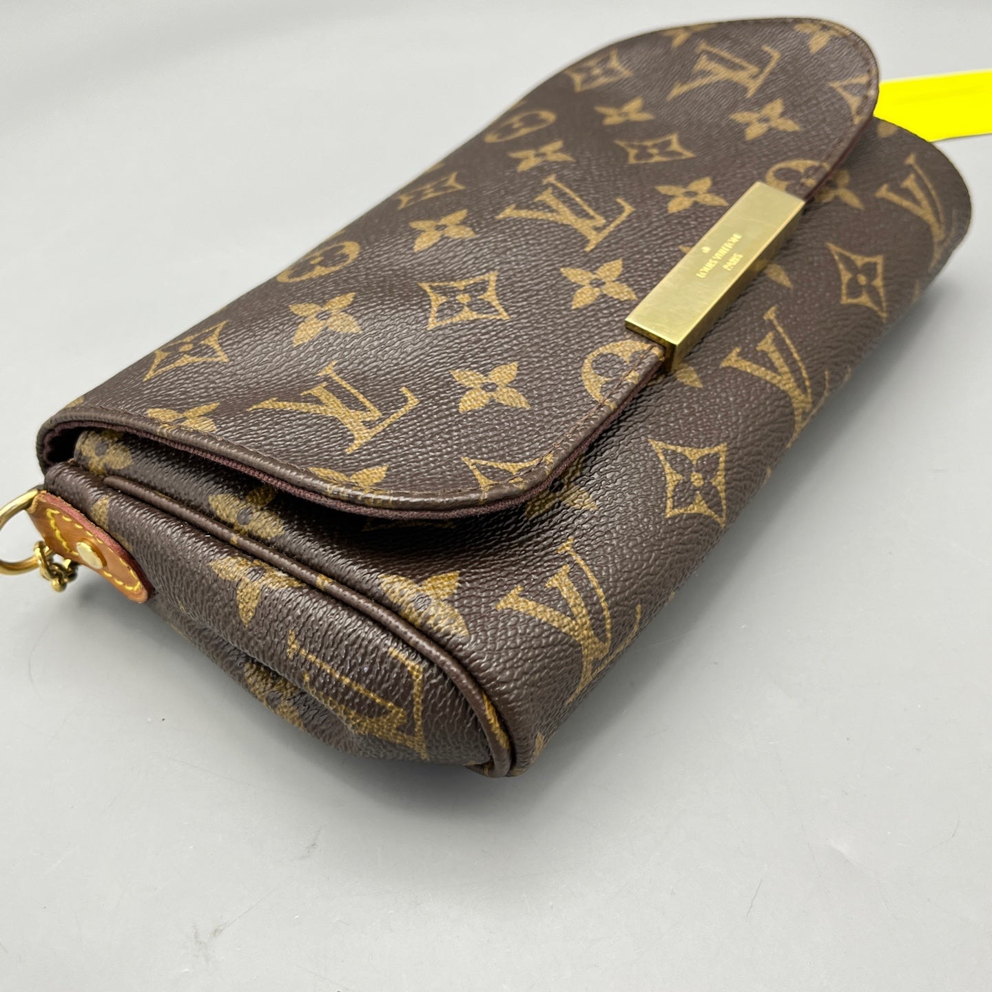 Louis Vuitton - Pochette Felicie - Monogram coated canvas with leather trim - Brown - (small)