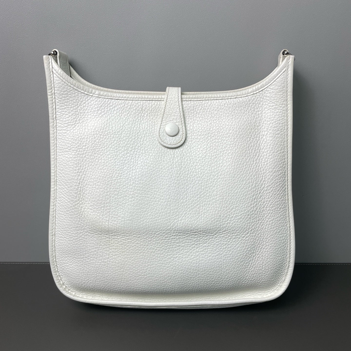 Hermès - Evelyne 29 - Clemence leather - White - (medium)