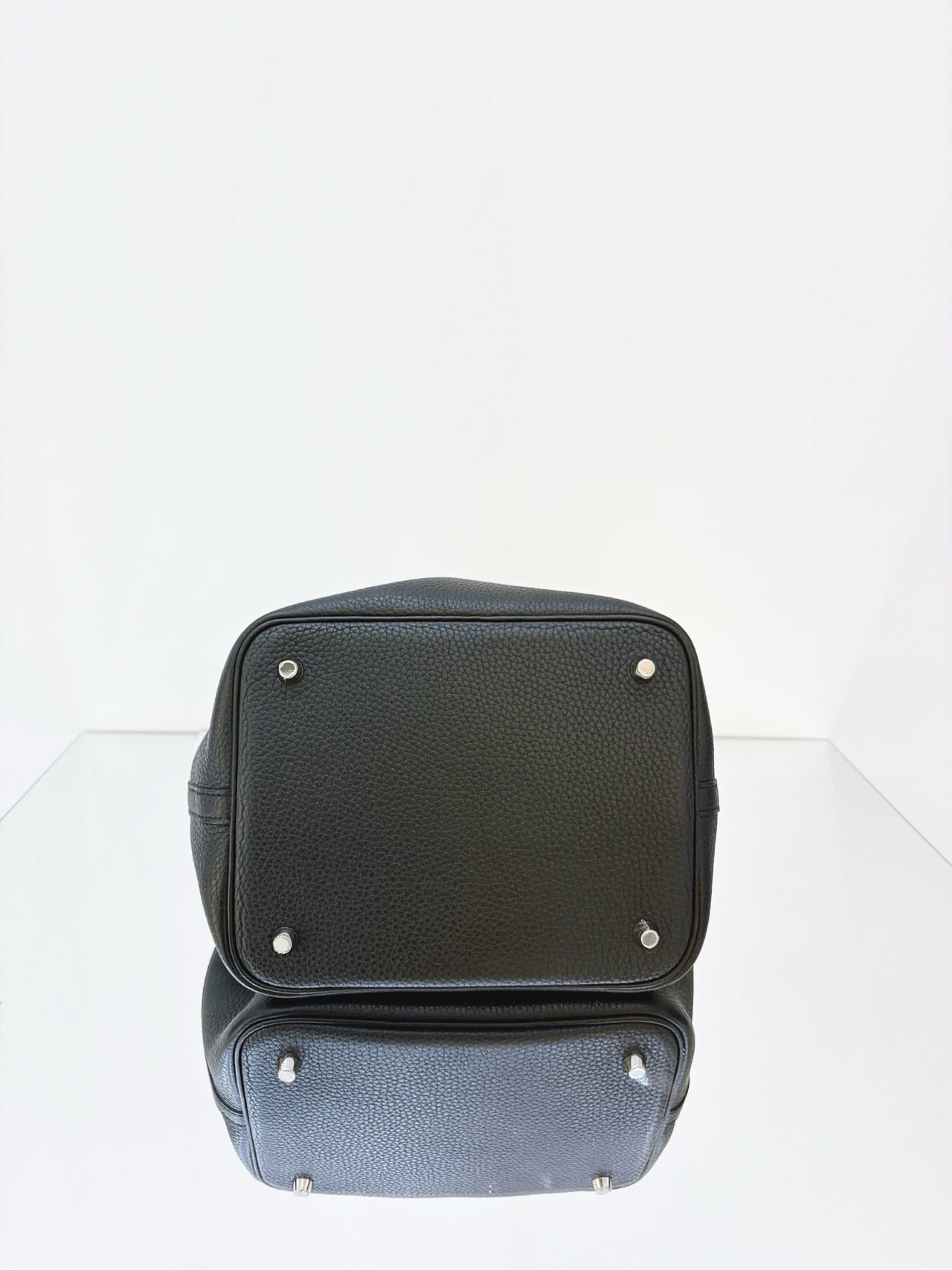 Hermès - Picotin Lock 22 - Leather - Black - (Large)