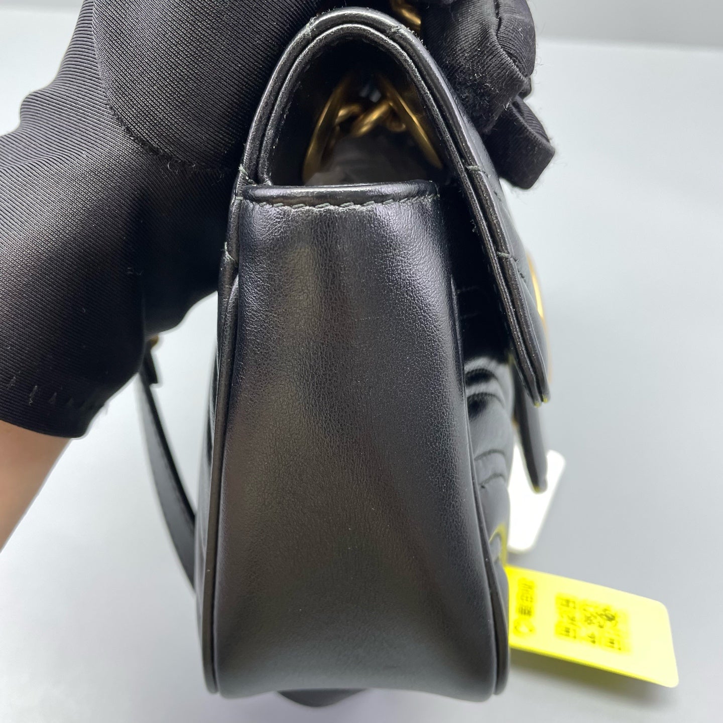Gucci - GG Marmont Matelassé Mini Shoulder Bag - Leather - Black - (mini)