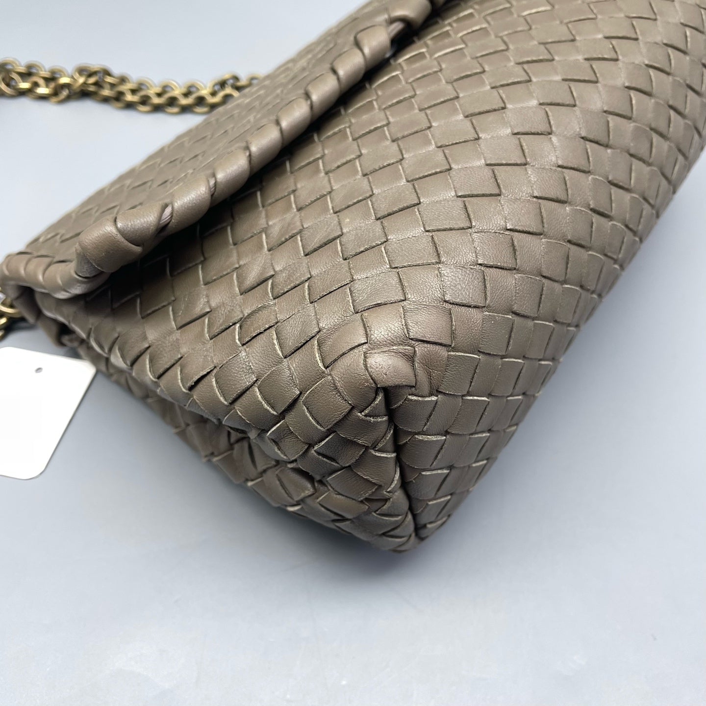 Bottega Veneta - Olimpia - Leather - Grey - (small)