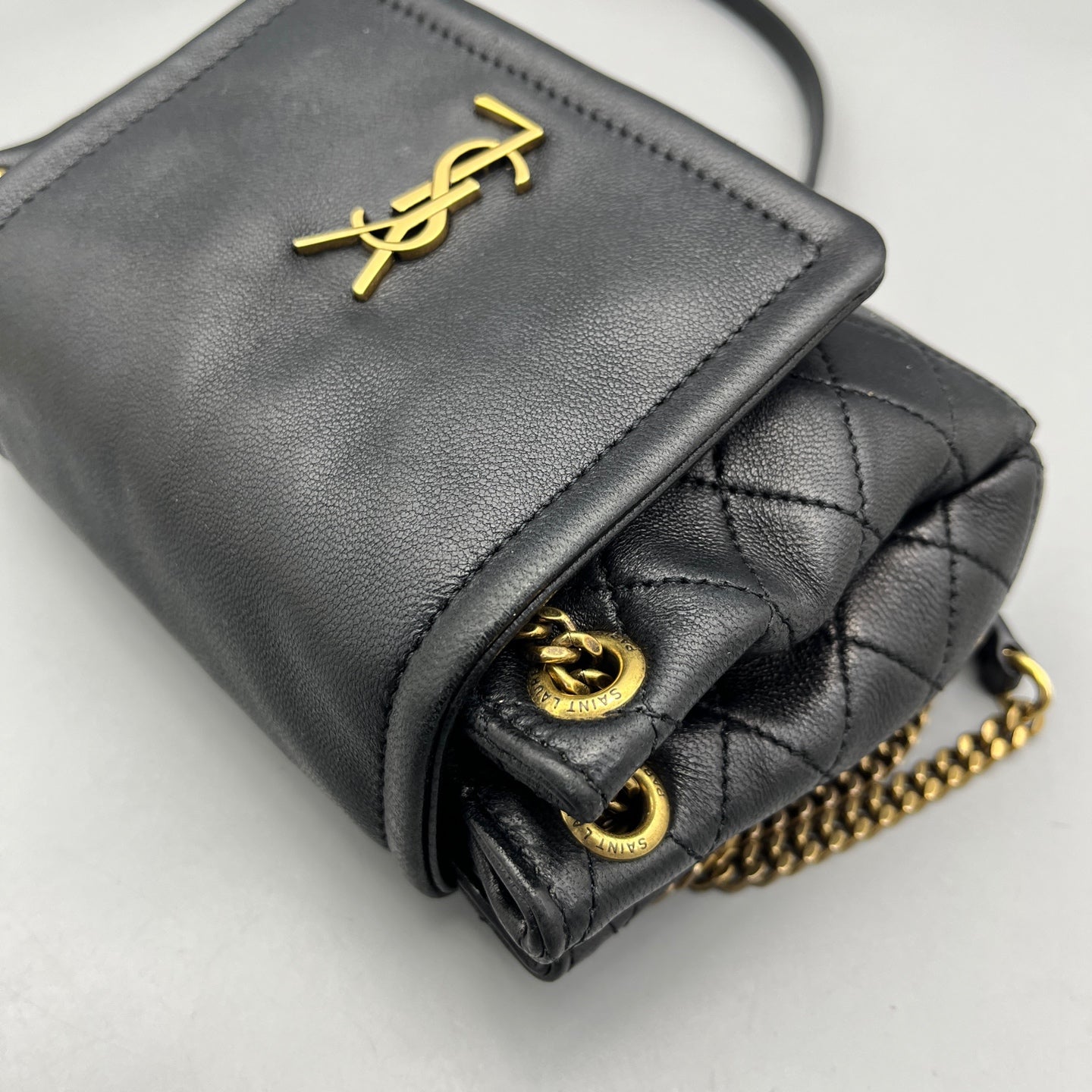 Saint Laurent - Lolita Chain Bag - Leather - Black - (mini)