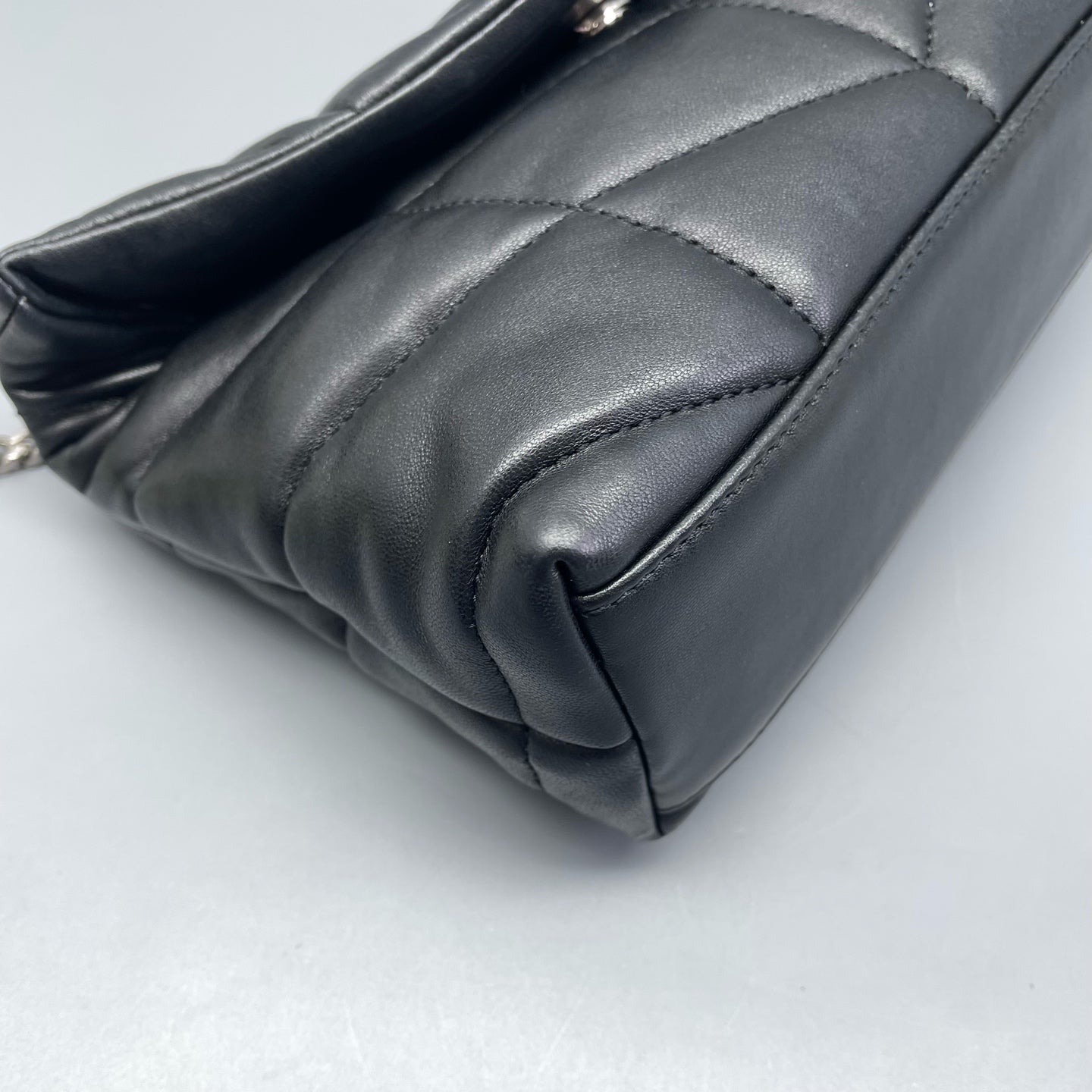 Saint Laurent - Puffer Mini Loulou - Lambskin leather - Black - (mini)