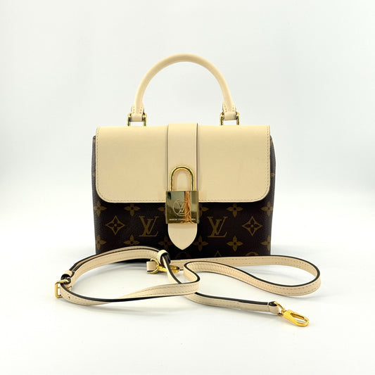 Louis Vuitton - Padlock Bag - Monogram canvas with leather trim - Brown and Beige - (mini)