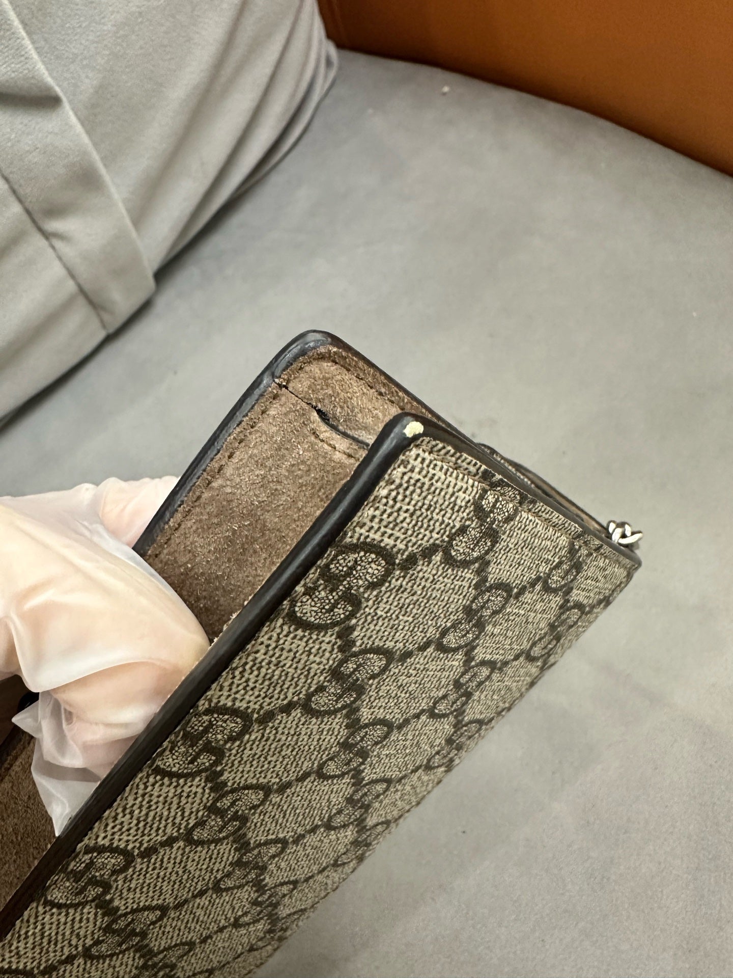 Gucci - Dionysus Mini - GG Supreme canvas with suede trim - Brown - (mini)