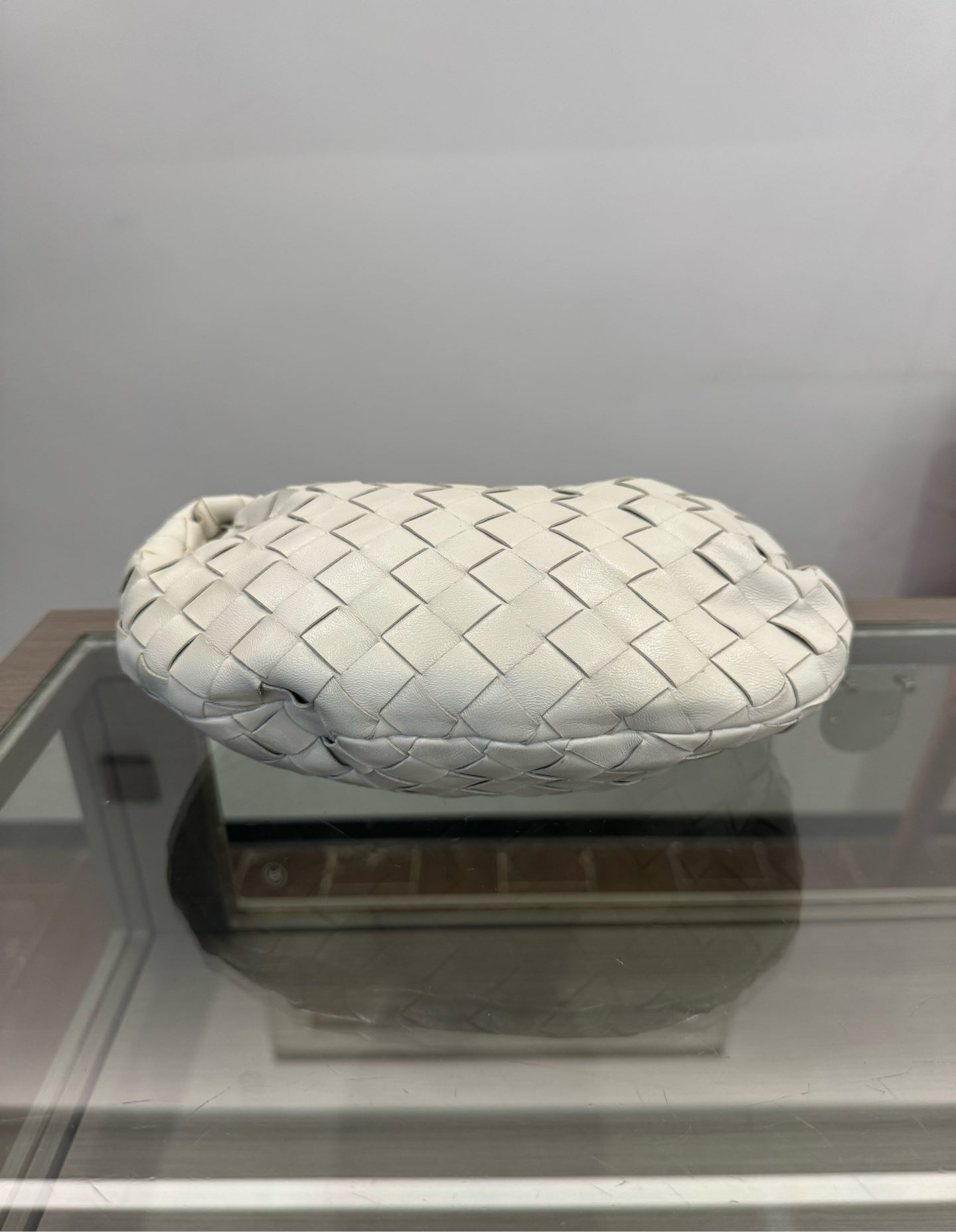 Bottega Veneta - Mini Jodie - Lambskin leather - White - (mini)