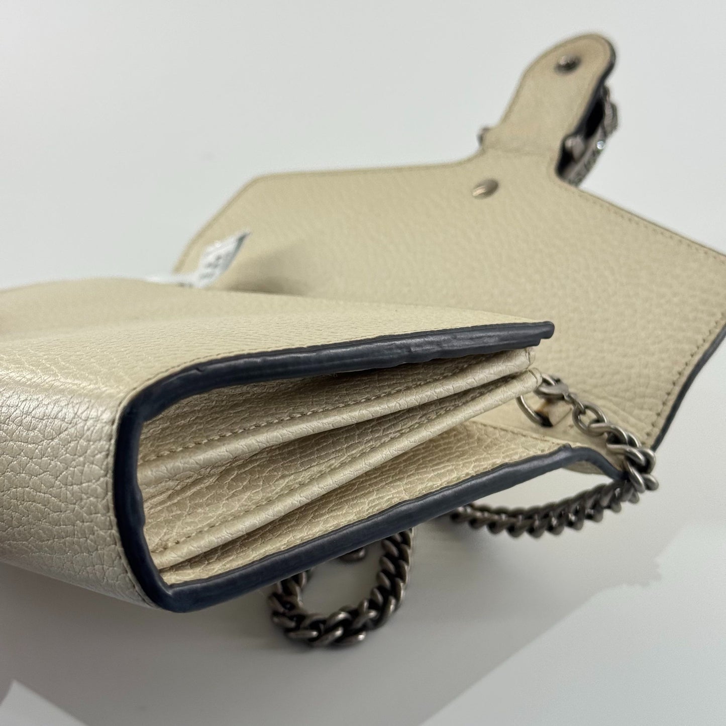 Gucci - Dionysus Wallet on Chain (WOC) - Leather - White - (mini)