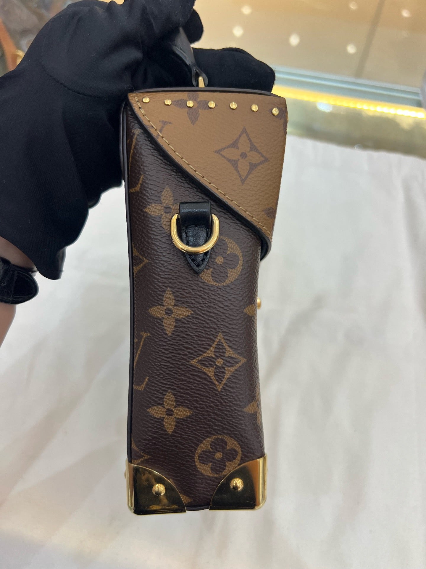 Louis Vuitton - Monogram Reverse Camera Box - Monogram canvas with leather trim - Brown - (mini)
