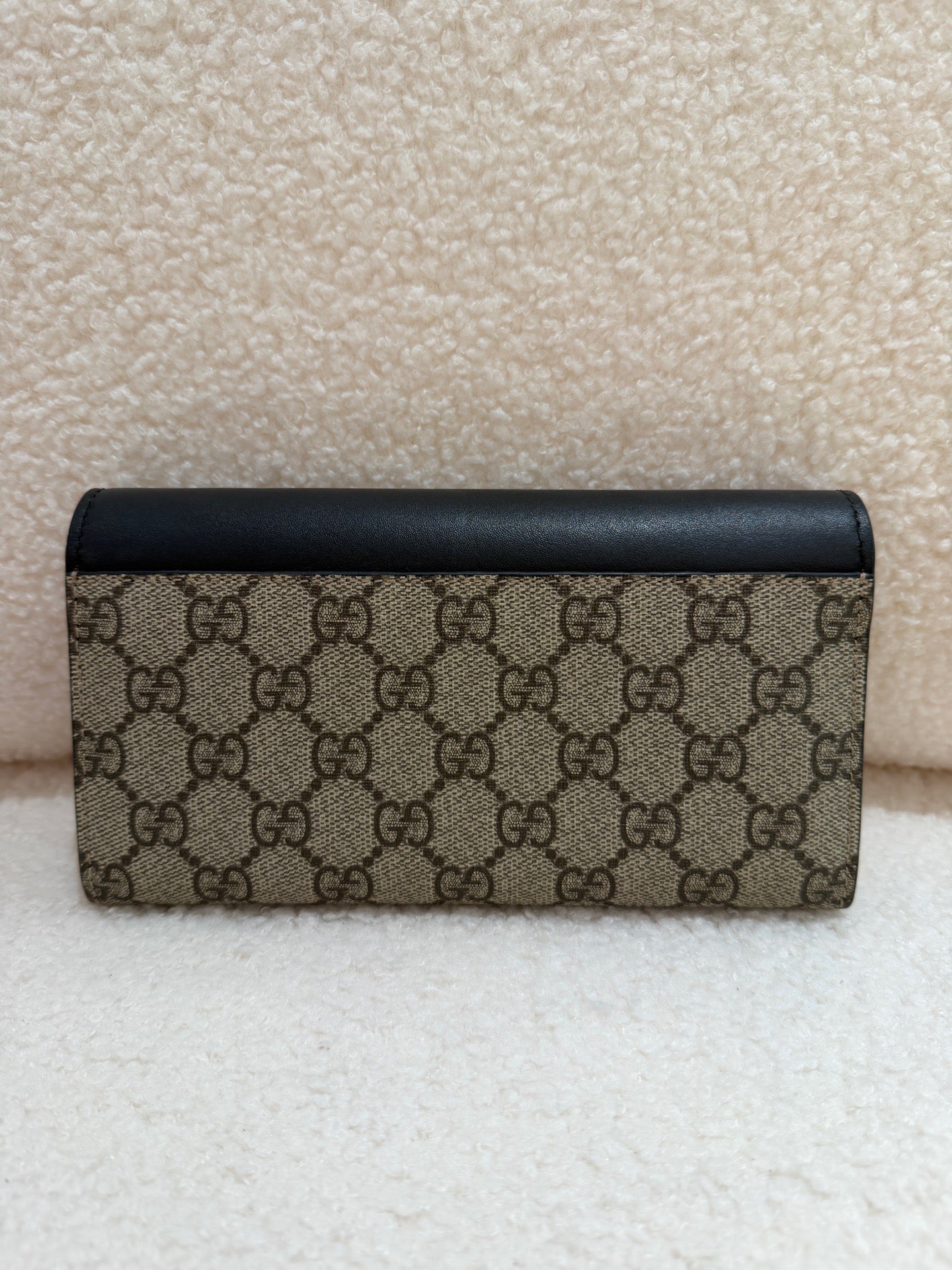 Gucci - Padlock Wallet on Chain - GG Supreme canvas with leather trim - Multicolour - (mini)