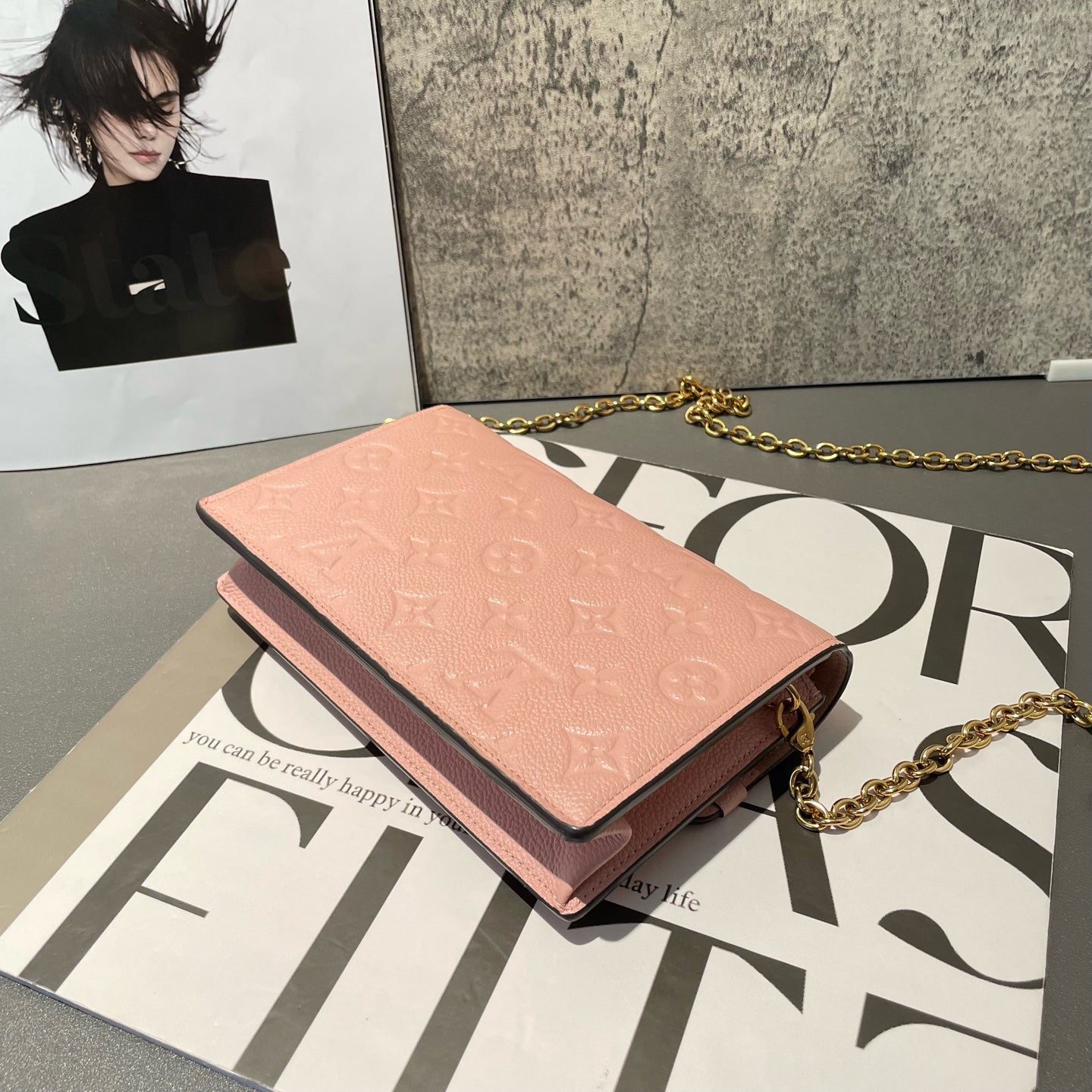 Louis Vuitton - Vavin WOC - Leather - Pink - (mini)