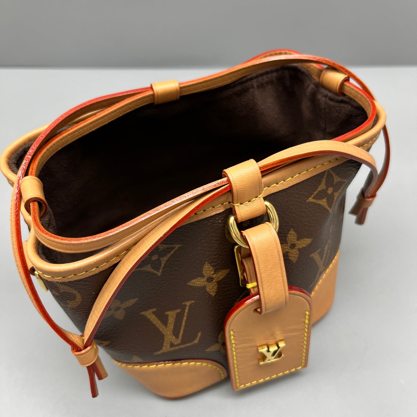 Louis Vuitton - Shaomai Bag - Monogram coated canvas and Vachetta leather - Brown - (mini)