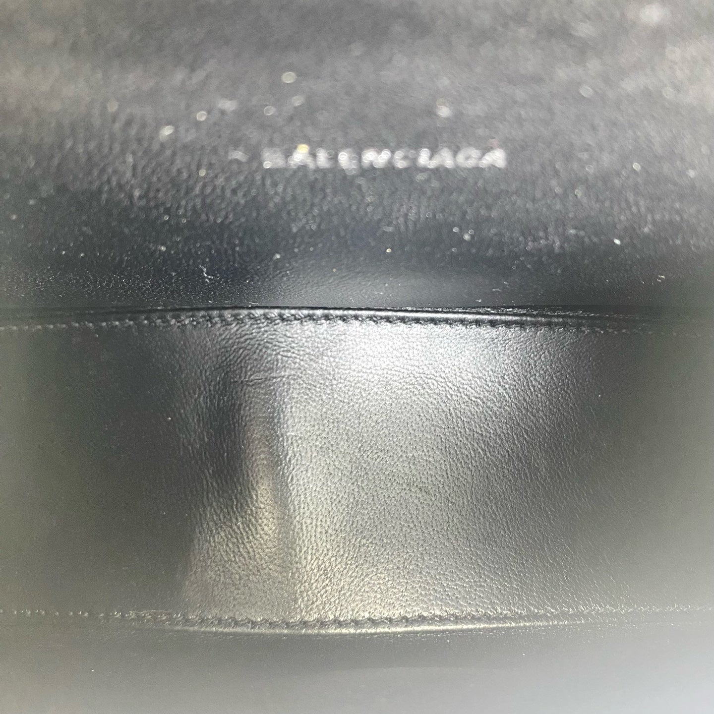 Balenciaga - Hourglass - Leather - Black - (mini)