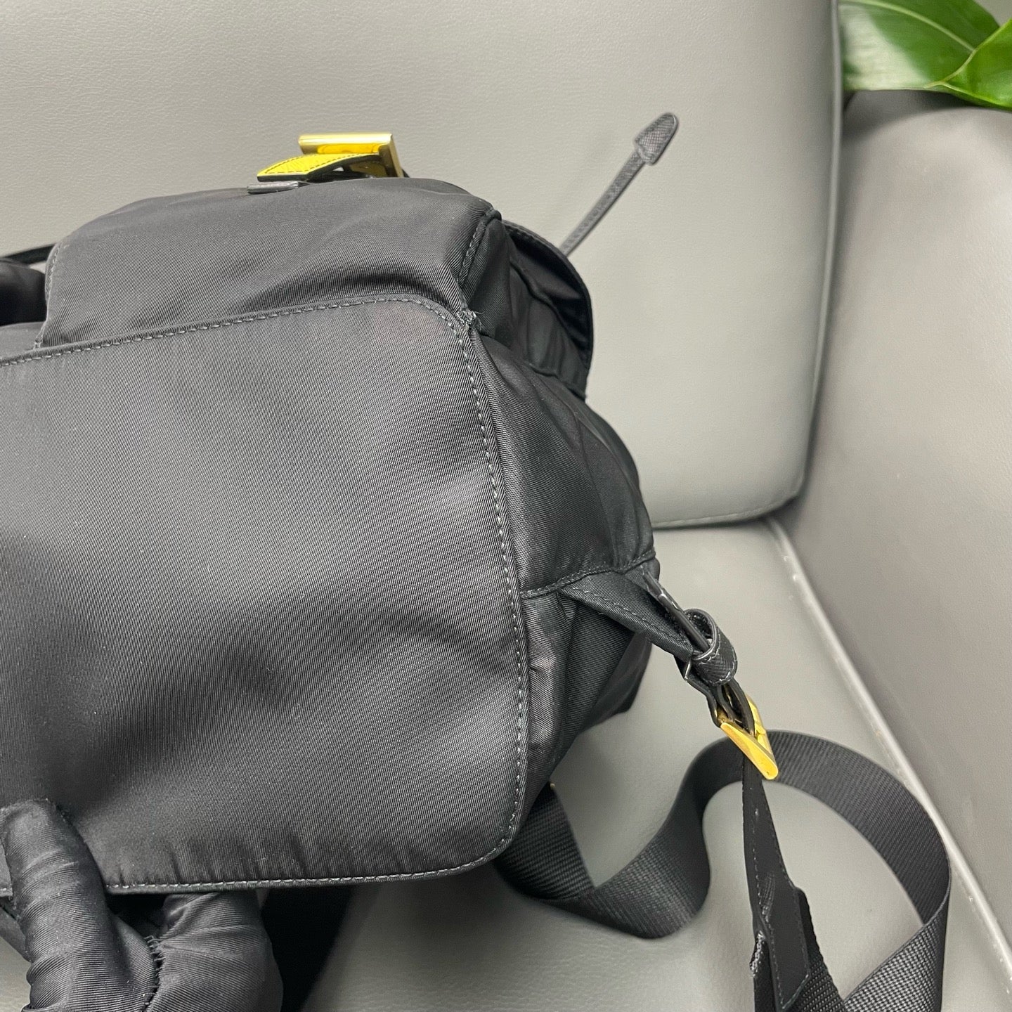 Prada - Nylon Robot Backpack - Nylon with Saffiano Leather accents - Black with Multicolour Accents - (Medium)