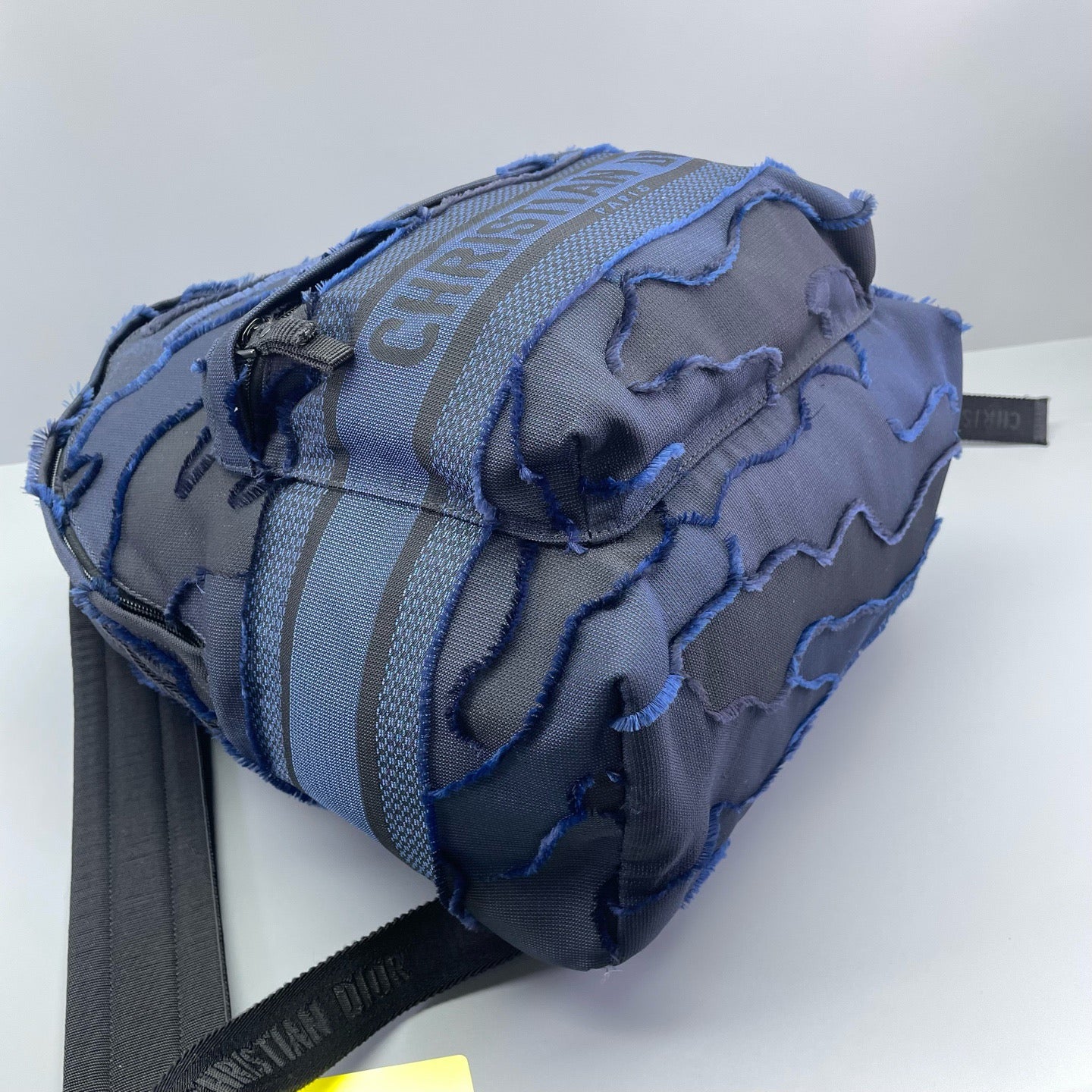 Dior - Camp Backpack - Canvas with fabric appliques - Blue - (Large)