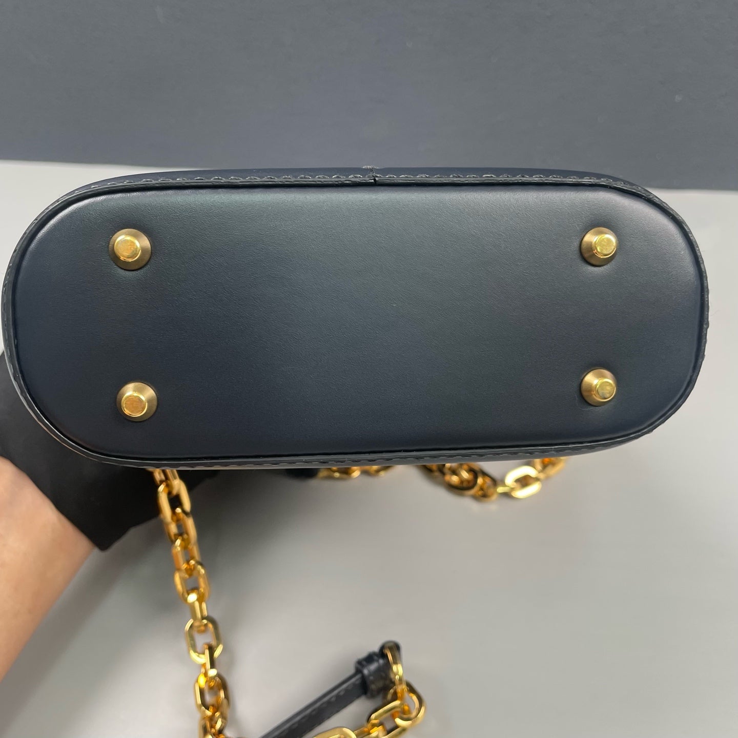 Dior - Dior C'est Oblique Bucket Bag - Oblique embroidered jacquard canvas with leather trim - Blue - (mini)