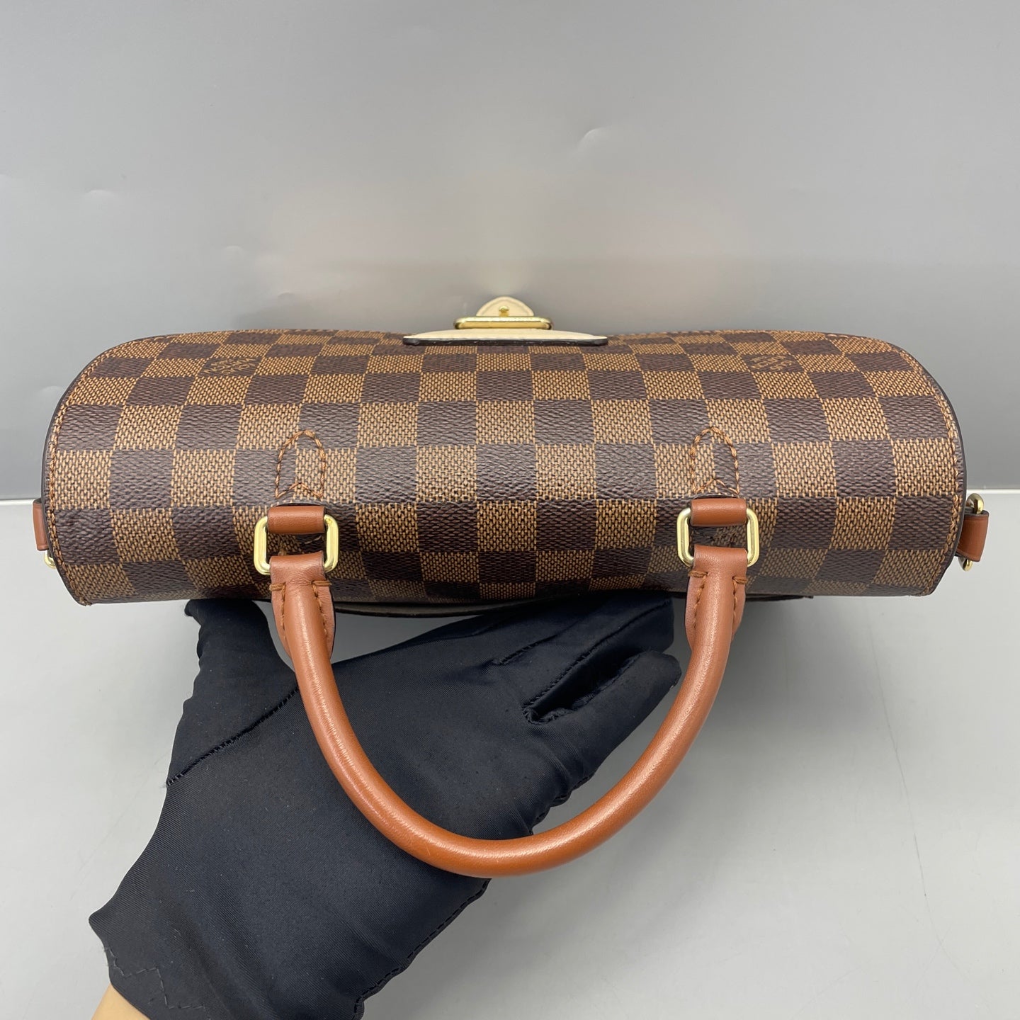Louis Vuitton - Pallas-style Satchel - Coated canvas with leather trim - Brown - (Small)