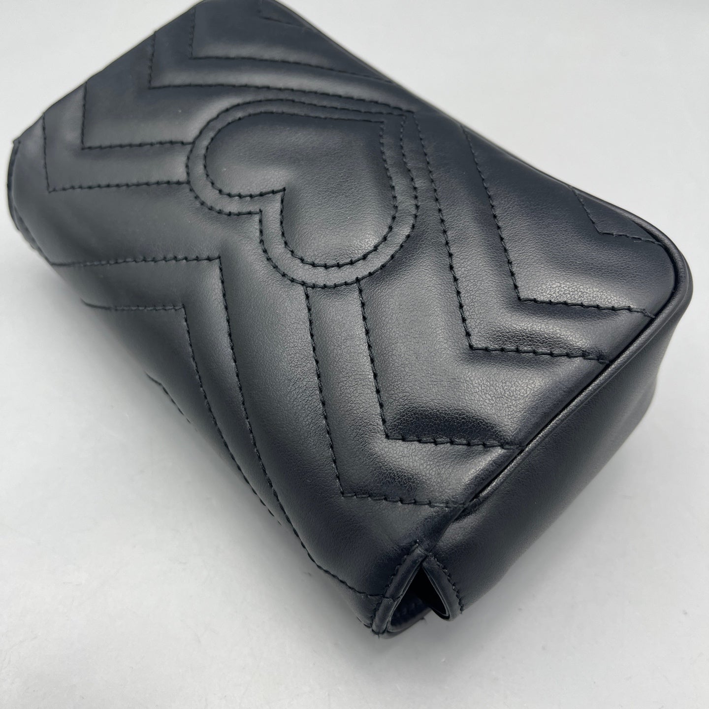 Gucci - Marmont Super Mini - Leather - Black - (mini)