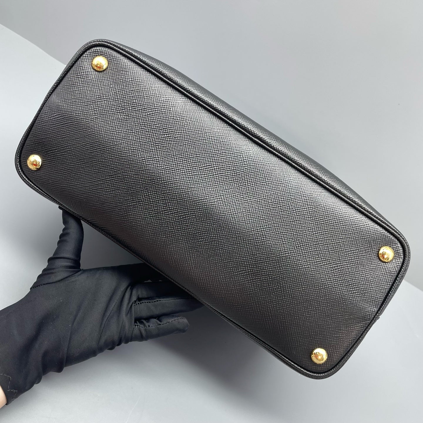 Prada - Double Bag - Saffiano leather - Black - (Medium)