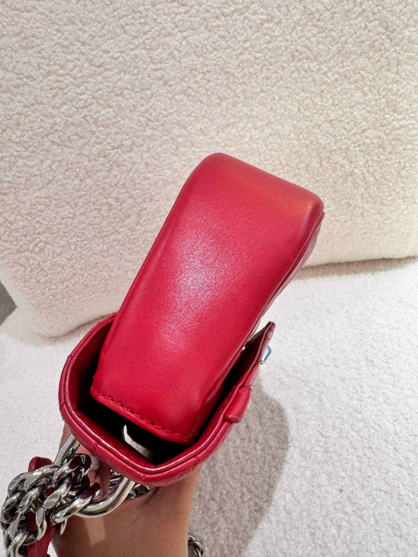 Louis Vuitton - New Wave Chain Bag - Leather - Red - (small)