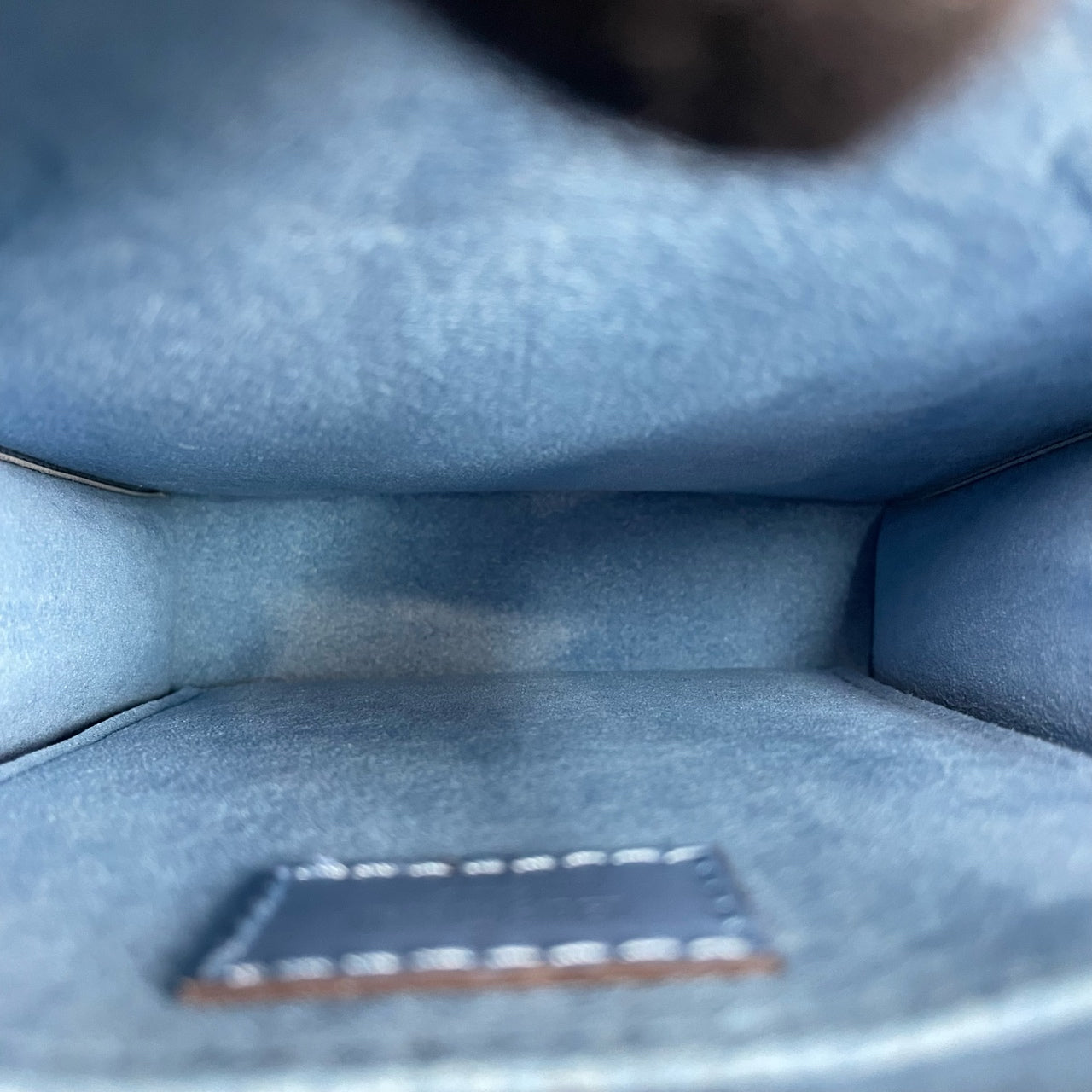 Louis Vuitton - Petit Sac Plat - Leather - Blue - (mini)