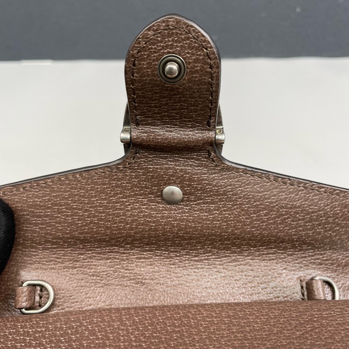 Gucci - Dionysus Mini Chain Bag - GG Supreme canvas with leather trim, sequin and embroidery embellishments - Brown - (mini)