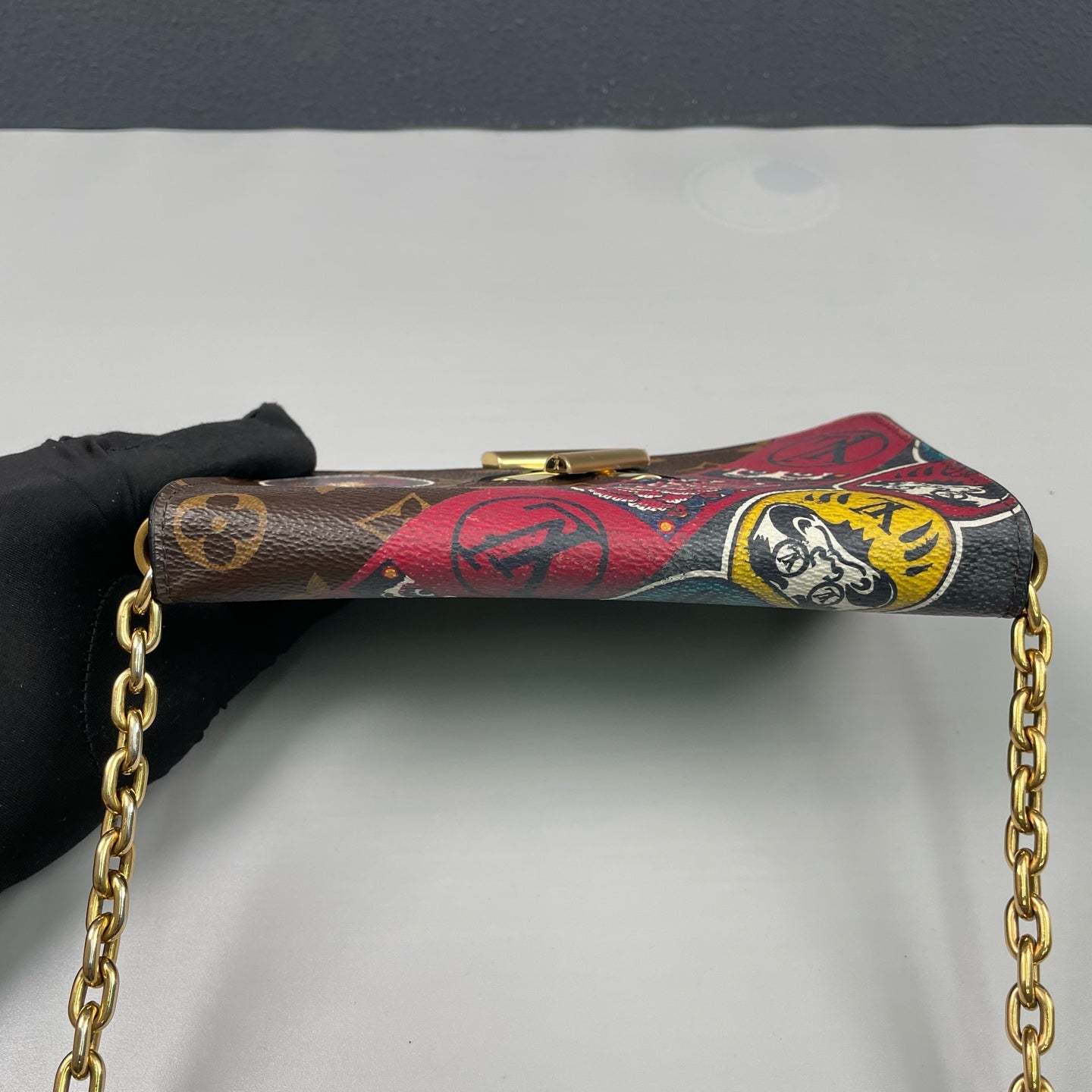Louis Vuitton - Twist WOC (Wallet on Chain) - Epi leather and Monogram Canvas - Multicolour - (mini)