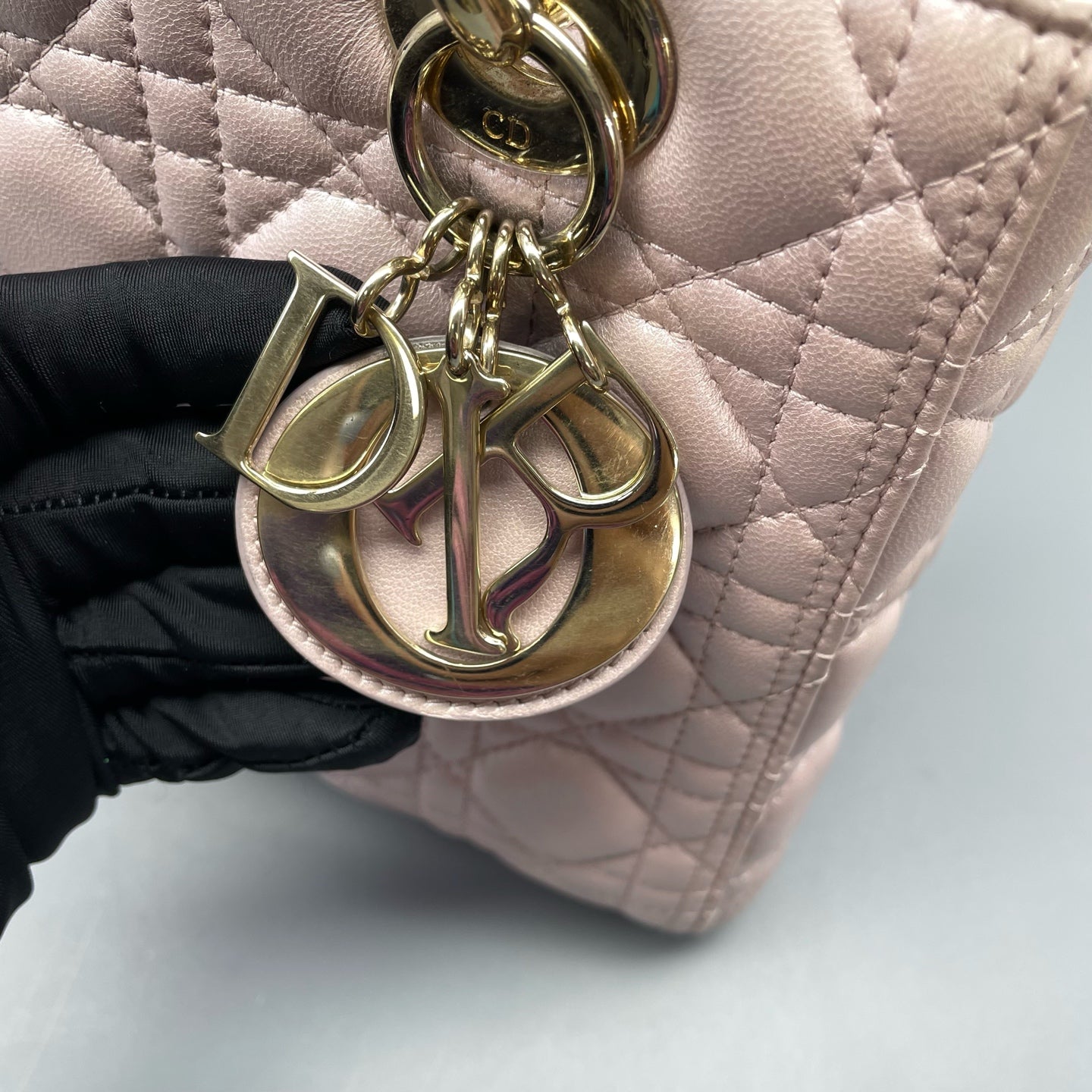 Dior - Lady Dior - Lambskin leather - Pink - (Medium)