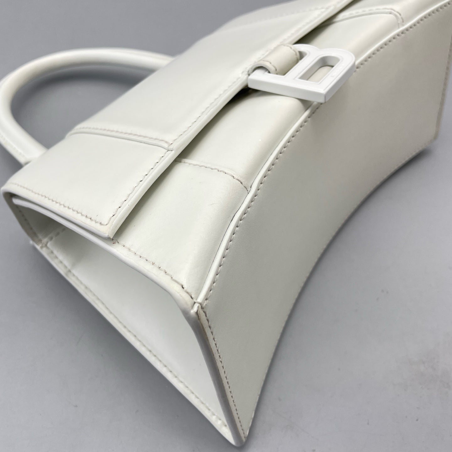 Balenciaga - Hourglass Bag - Leather - White - (small)