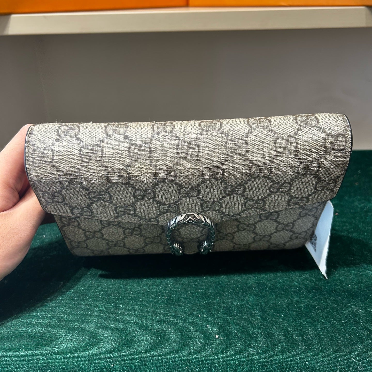 Gucci - Dionysus Wallet on Chain - Coated canvas - Beige - (mini)
