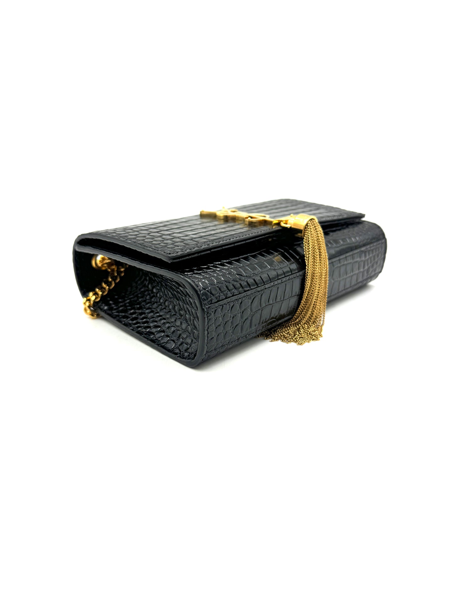 Saint Laurent - Kate Bag with Tassel - Leather - Black - (mini)