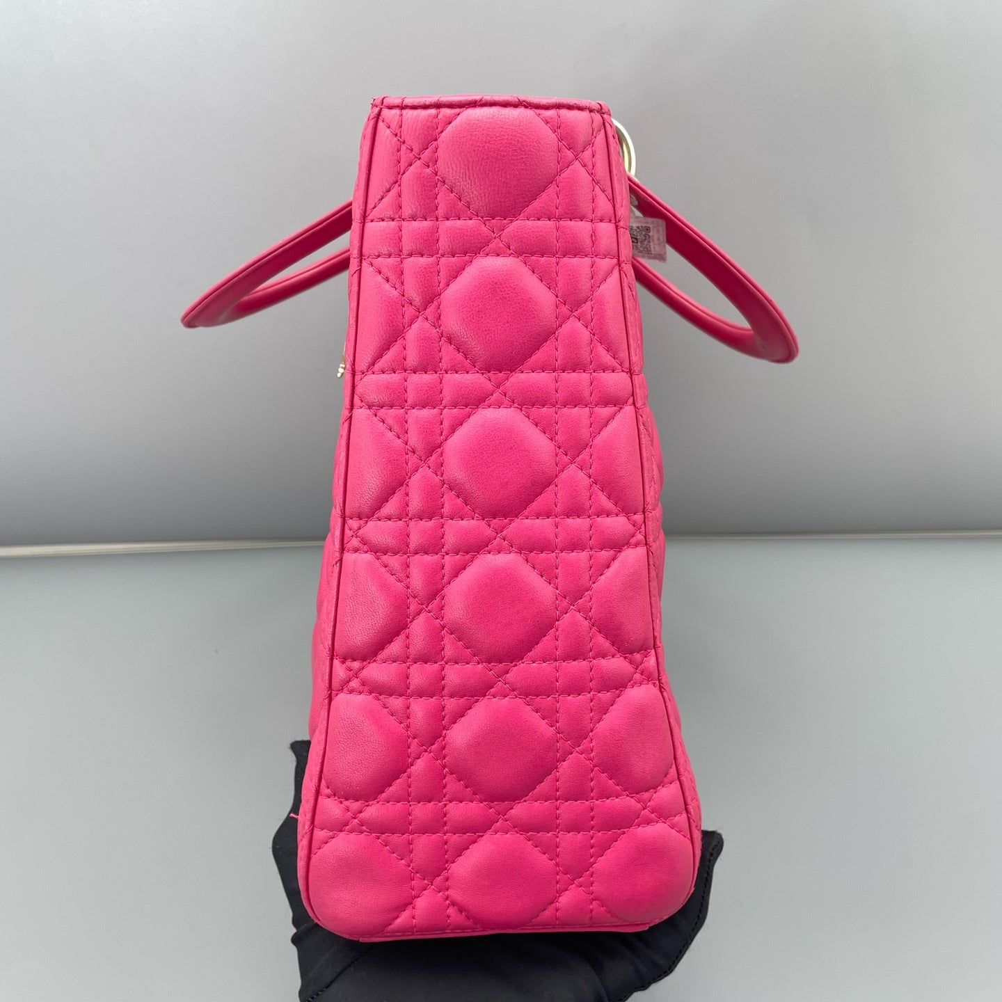 Dior - Lady Dior - Leather - Pink - (Large)