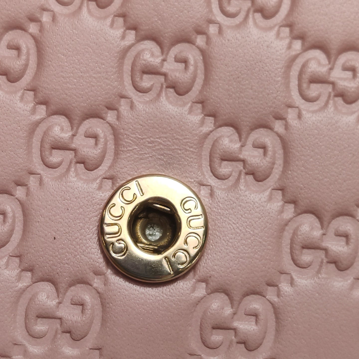 Gucci - Microguccissima Wallet on Chain (WOC) - Leather - Pink - (mini)