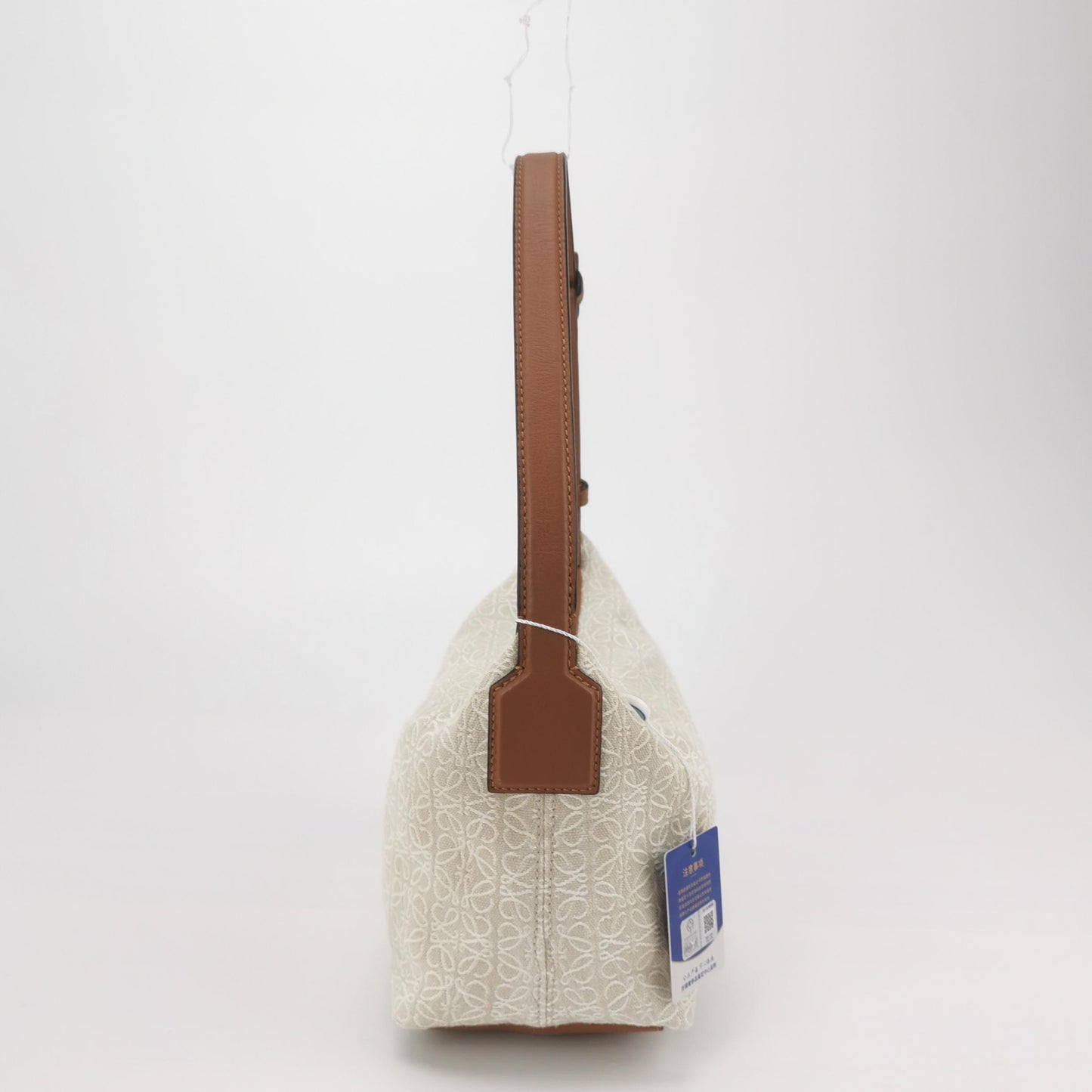 Loewe - Mini Cubi Bag - Cloth and Leather - Beige and Brown - (mini)